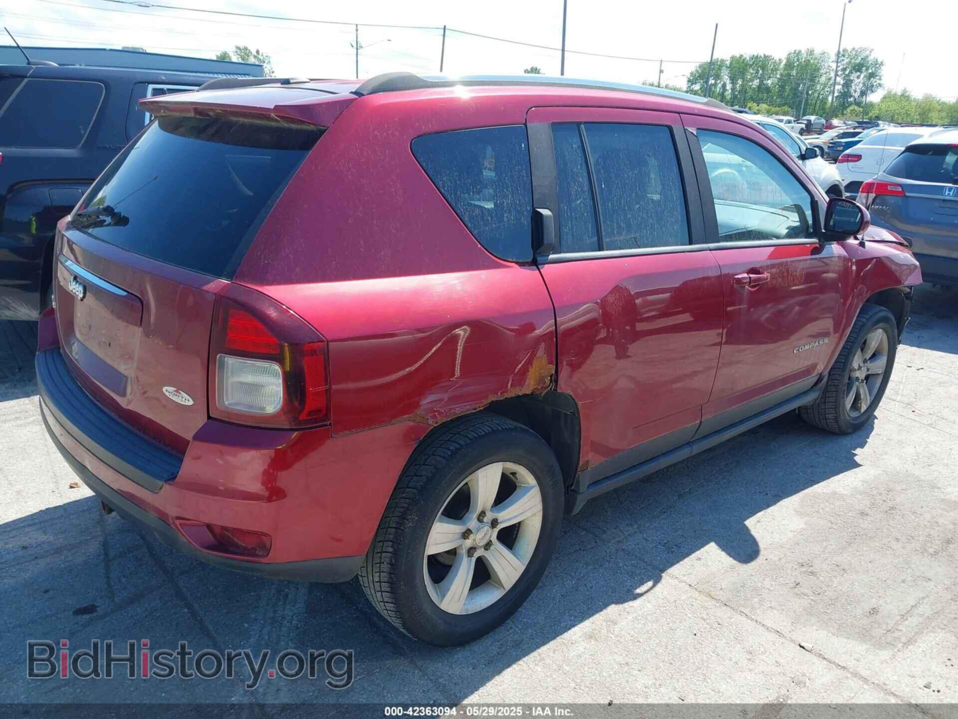 2014 JEEP COMPASS - VIN: 1C4NJDAB0ED568727 - Фото 4