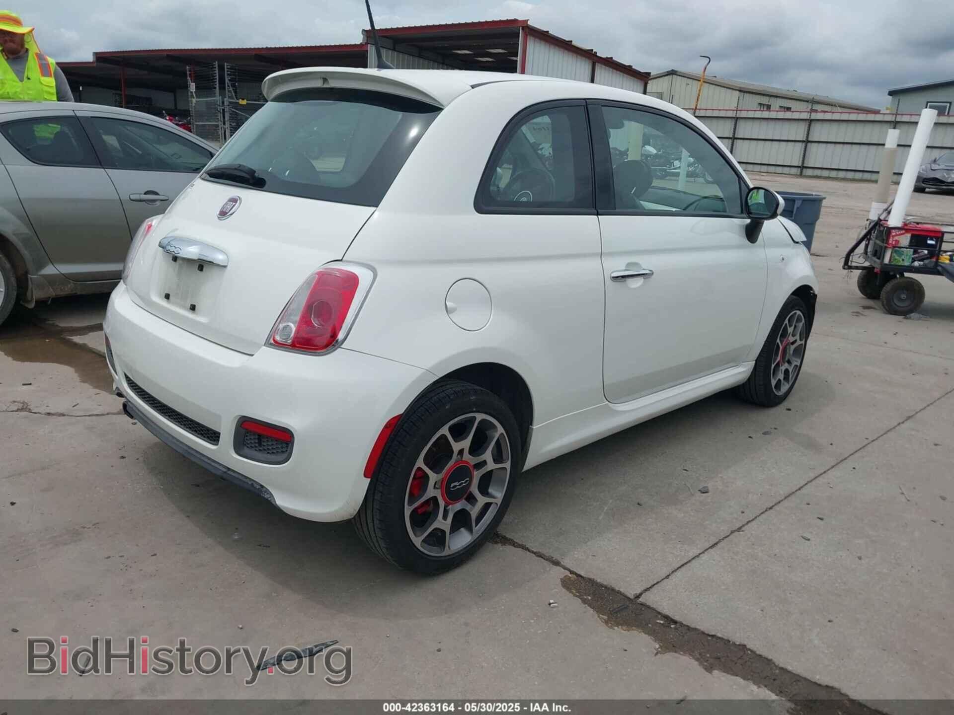 2015 FIAT 500 - VIN: 3C3CFFBR3FT707331 - Фото 4