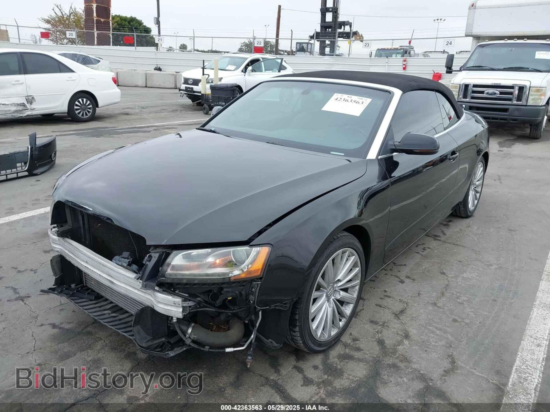 2011 AUDI A5 - VIN: WAULFAFH3BN008658 - Фото 2