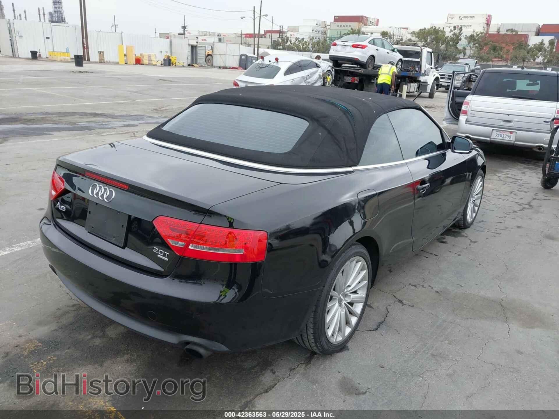 2011 AUDI A5 - VIN: WAULFAFH3BN008658 - Фото 4
