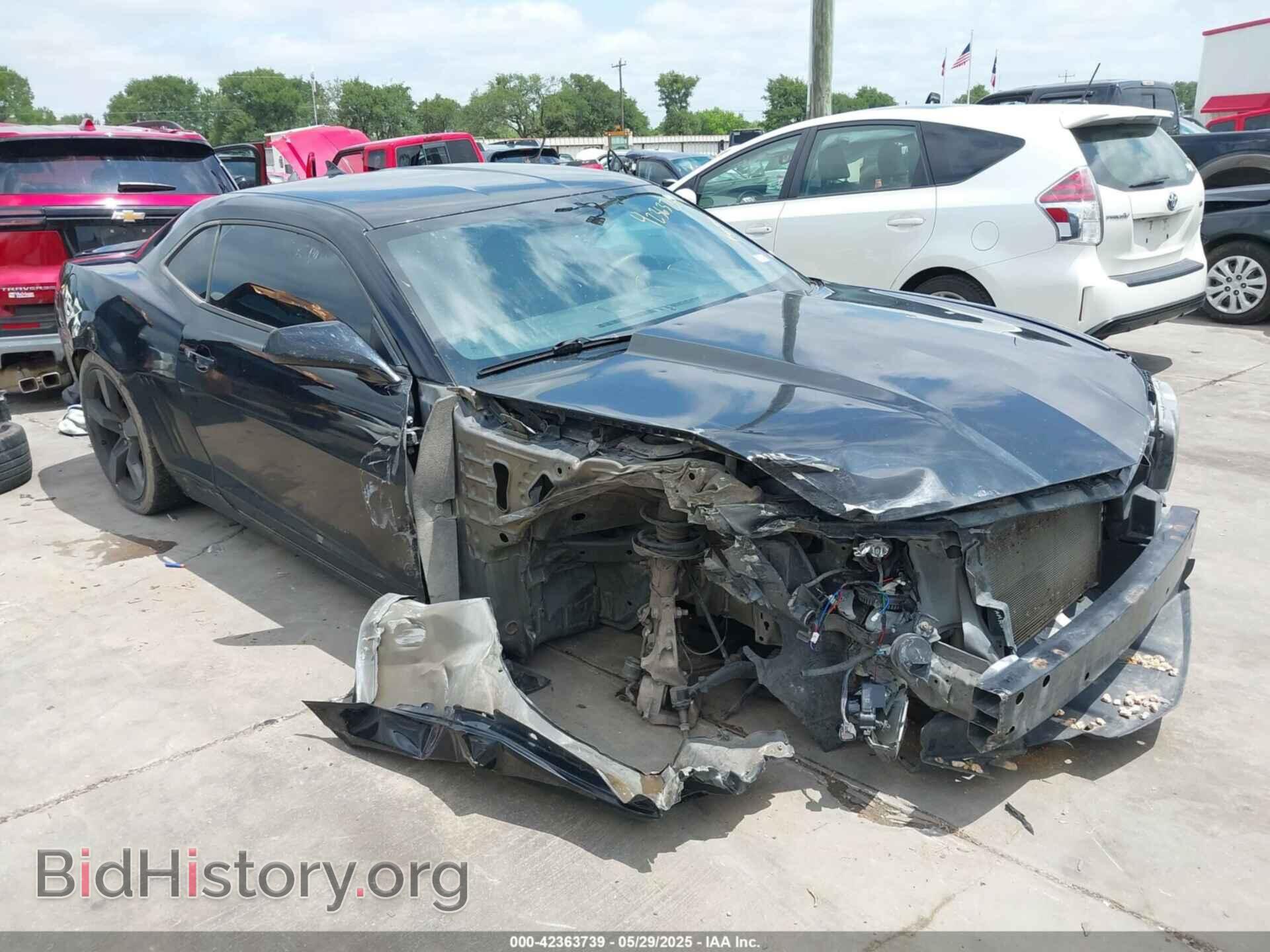 Photo 2G1FB1E34C9142268 - CHEVROLET CAMARO 2012