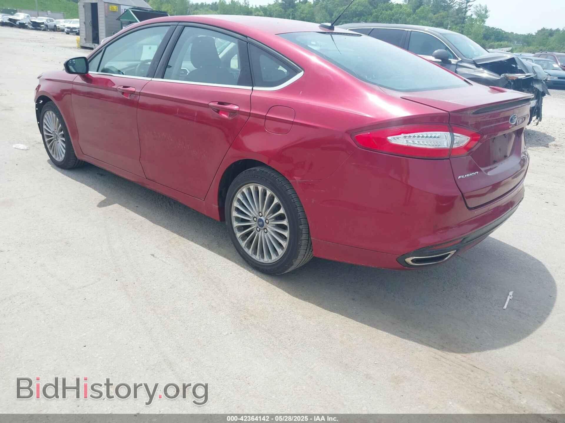 2016 FORD FUSION - VIN: 3FA6P0T96GR309603 - Фото 3