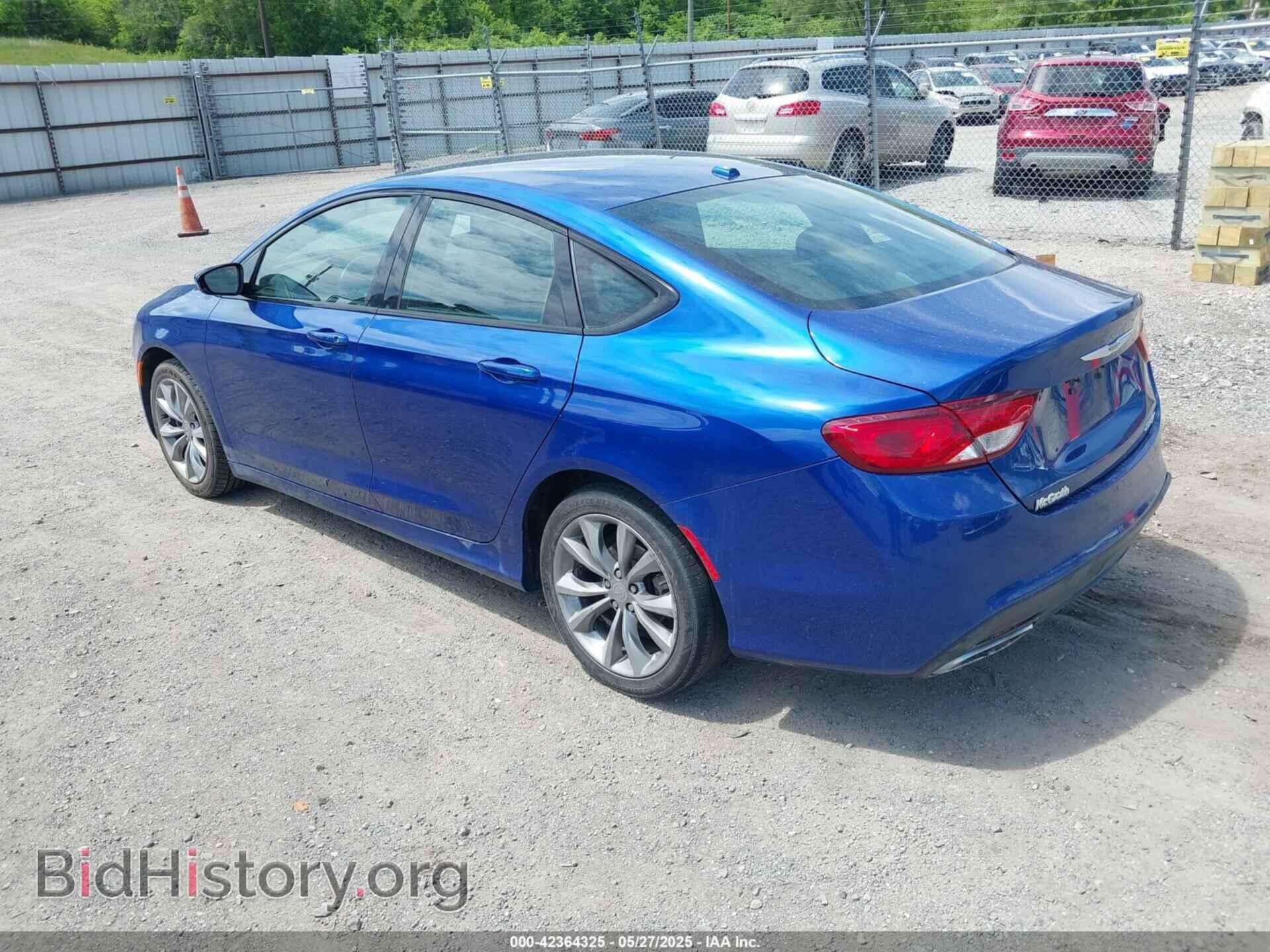 2015 CHRYSLER 200 - VIN: 1C3CCCBB0FN553087 - Фото 3