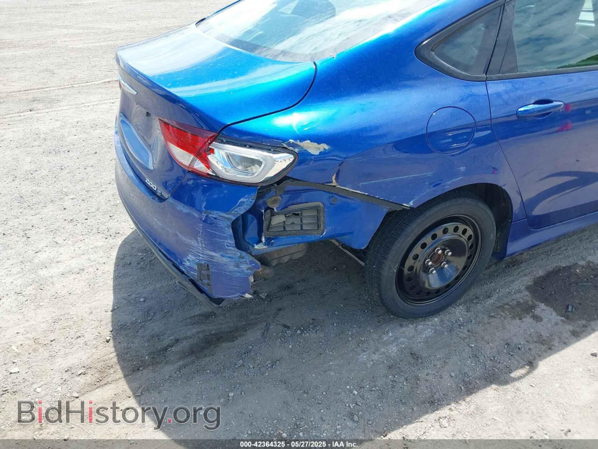 2015 CHRYSLER 200 - VIN: 1C3CCCBB0FN553087 - Фото 6