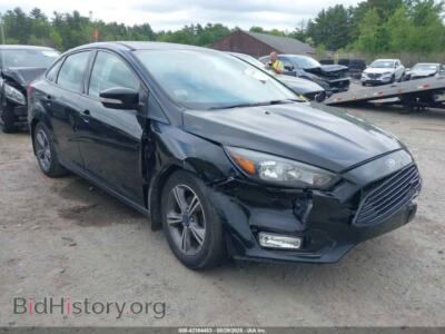 2017 Ford FOCUS SE, черный — VIN 1FADP3FE5HL316446, IAAI