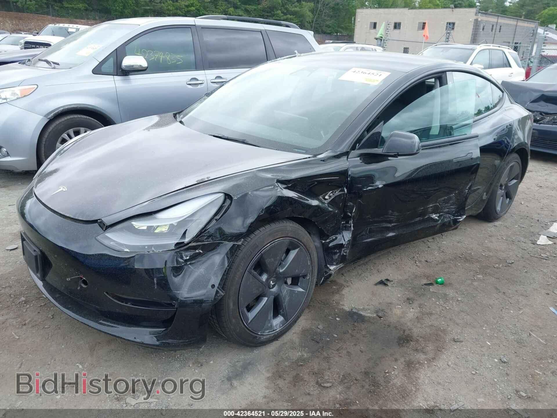 2022 TESLA MODEL 3 - VIN: 5YJ3E1EB7NF165647 - Photo 2