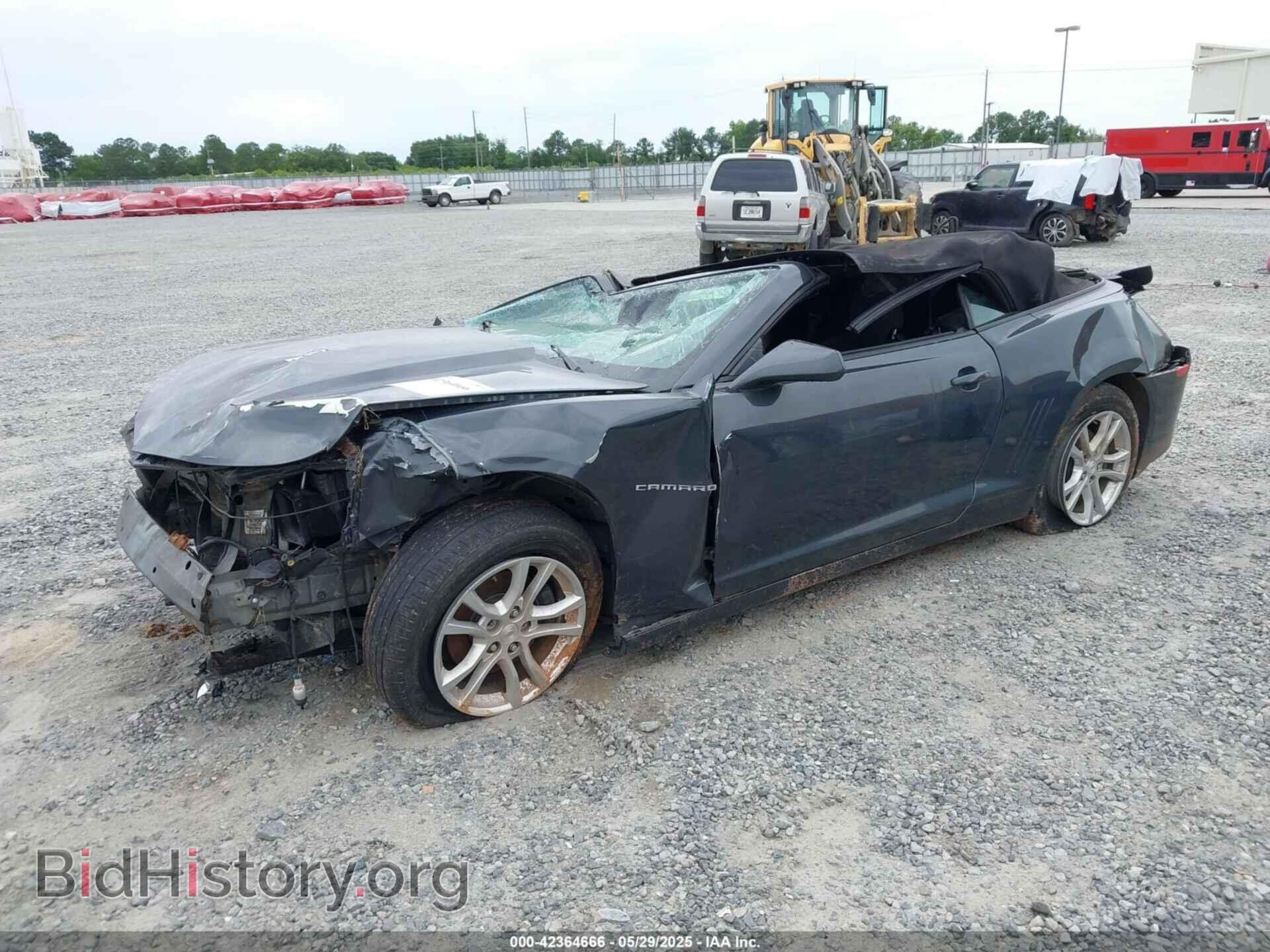2015 CHEVROLET CAMARO - VIN: 2G1FD3D36F9147726 - Фото 2