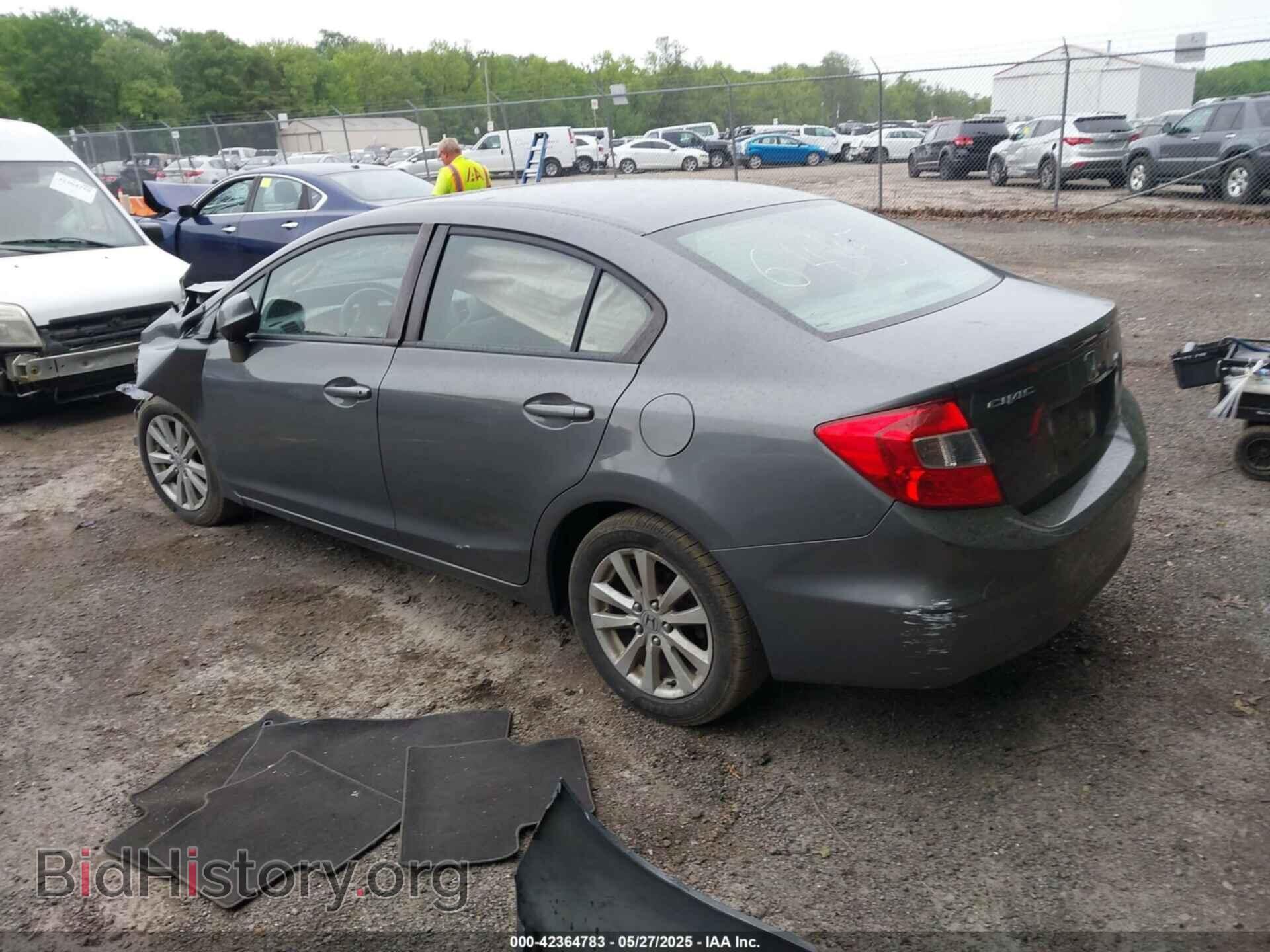 2012 HONDA CIVIC - VIN: 19XFB2F86CE036445 - Фото 3