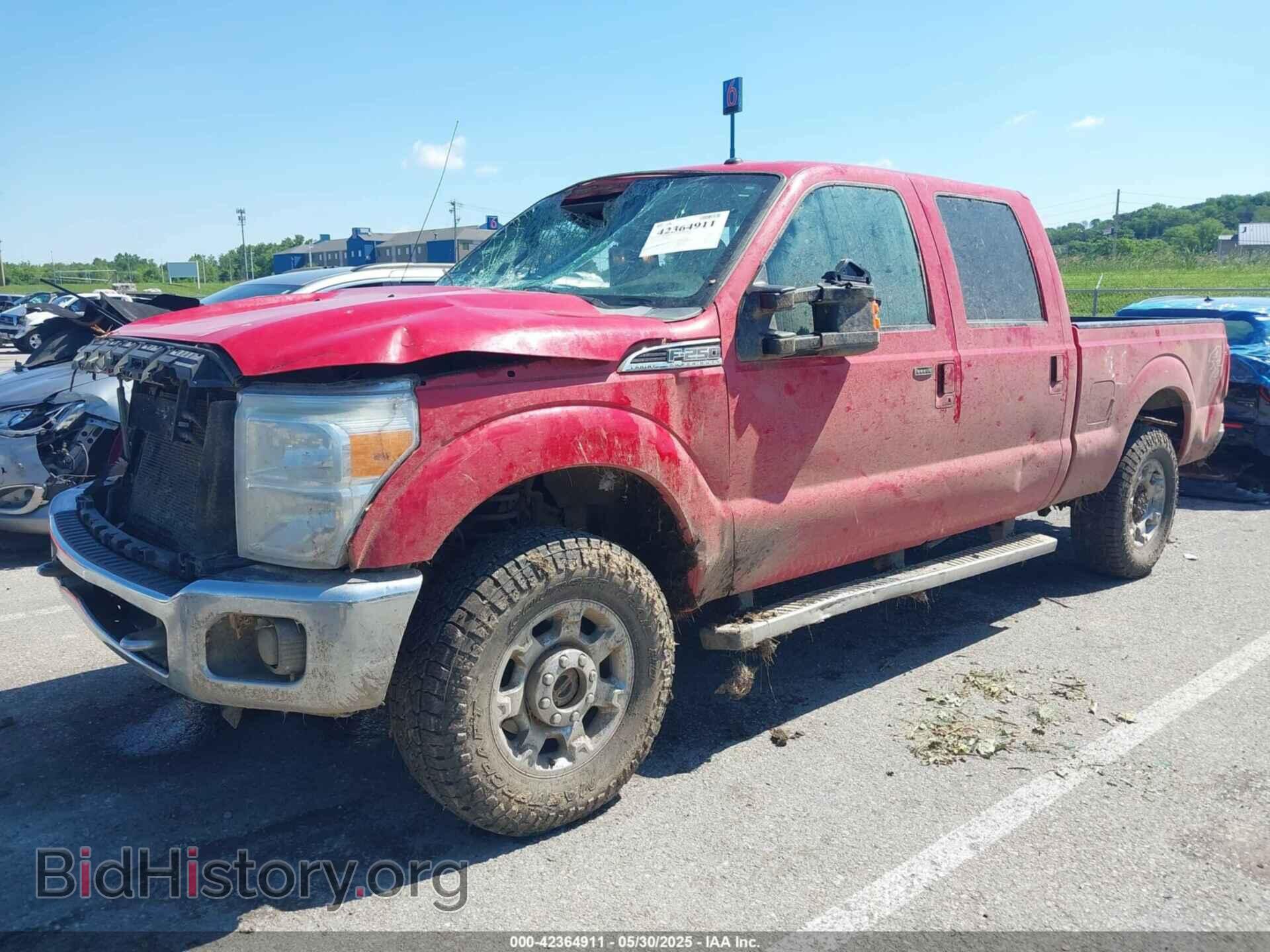 2012 FORD F-250 - VIN: 1FT7W2B61CEC44435 - Фото 2