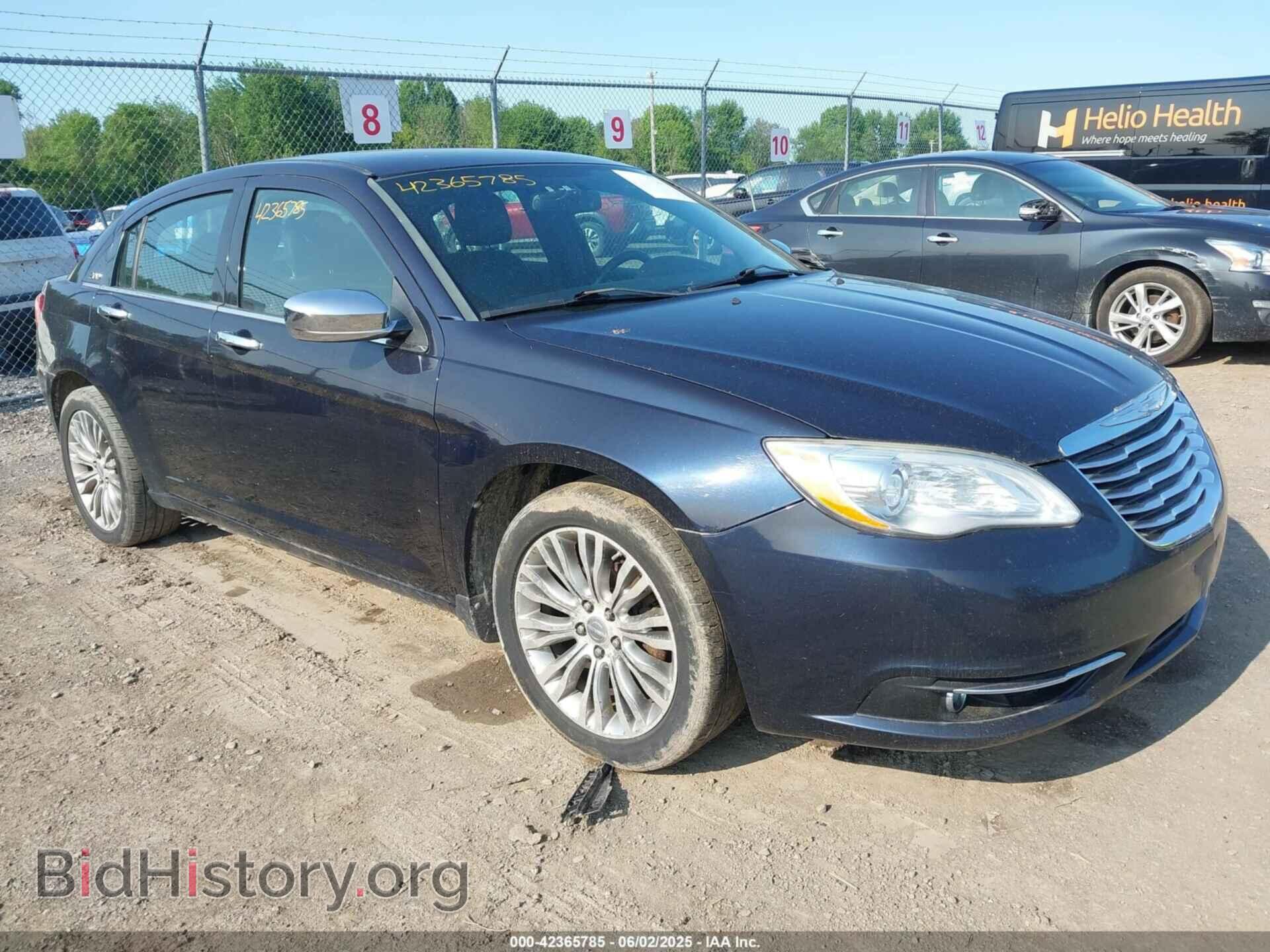 Фотография 1C3CCBCB6CN123262 - CHRYSLER 200 2012