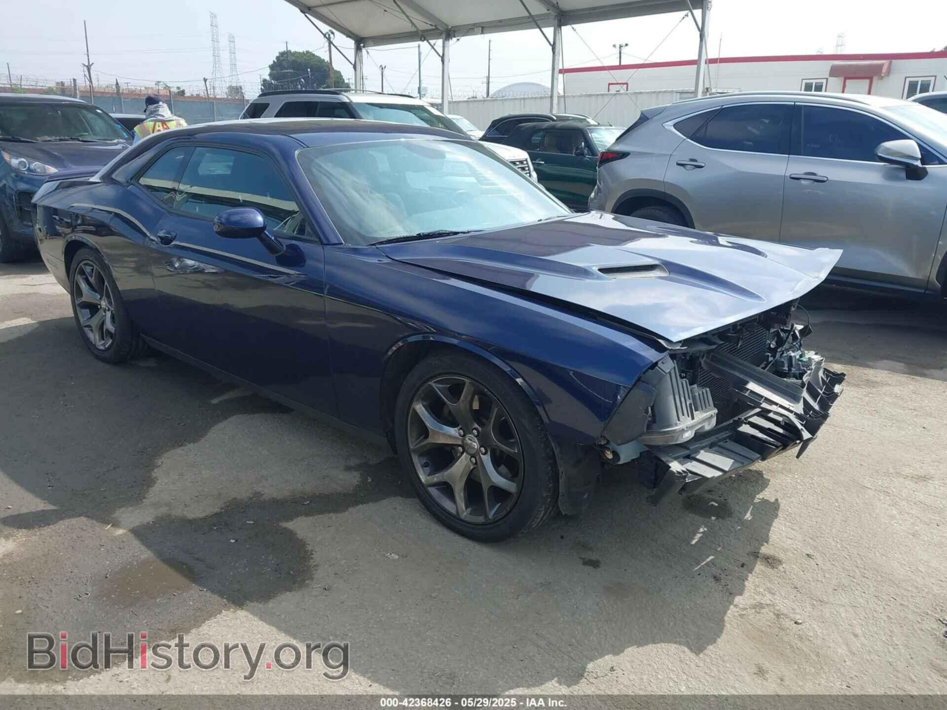 Фотография 2C3CDZBT3GH193493 - DODGE CHALLENGER 2016