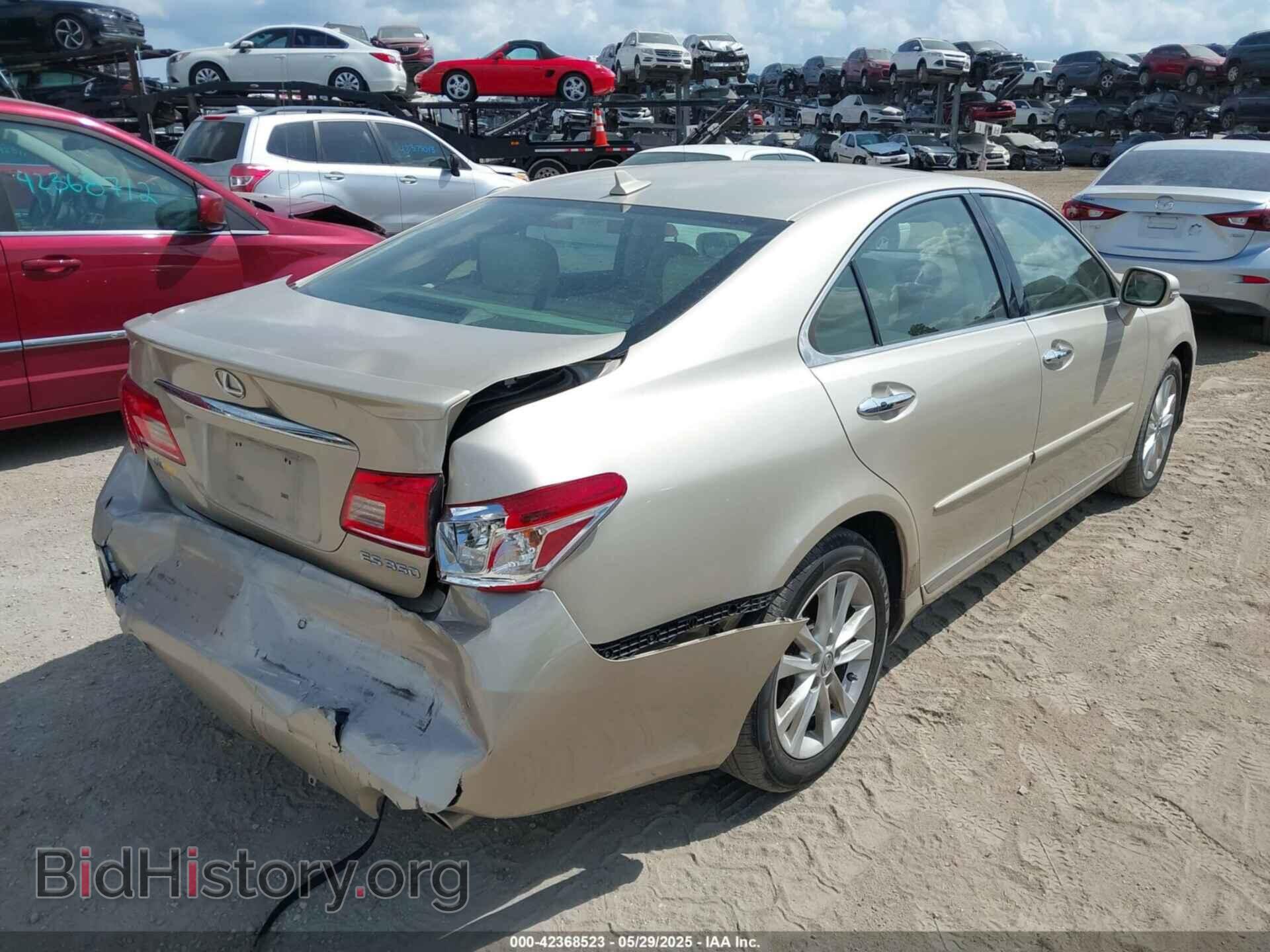 2011 LEXUS ES 350 - VIN: JTHBK1EG3B2444686 - Фото 4