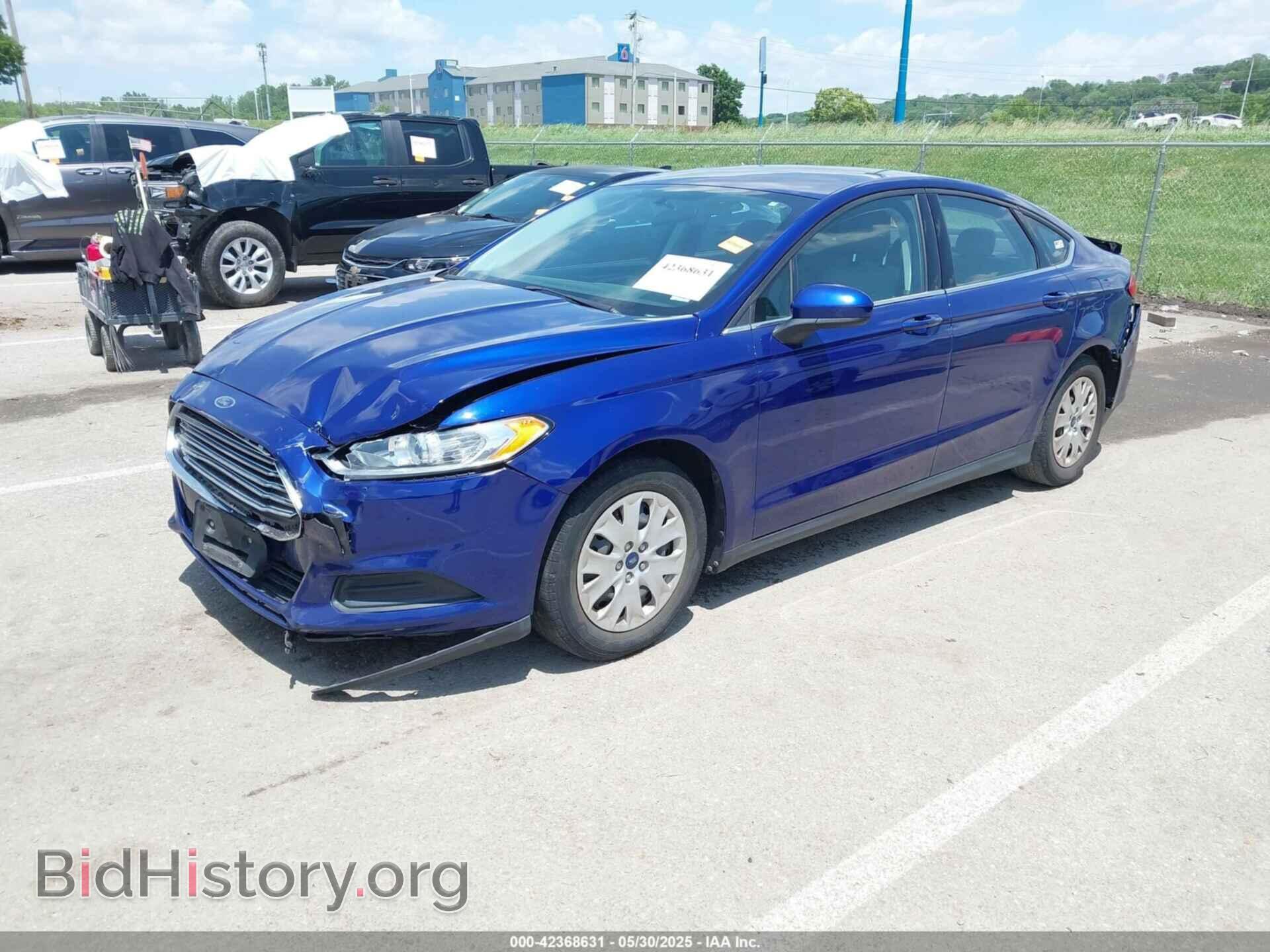 2014 FORD FUSION - VIN: 1FA6P0G70E5386850 - Фото 2