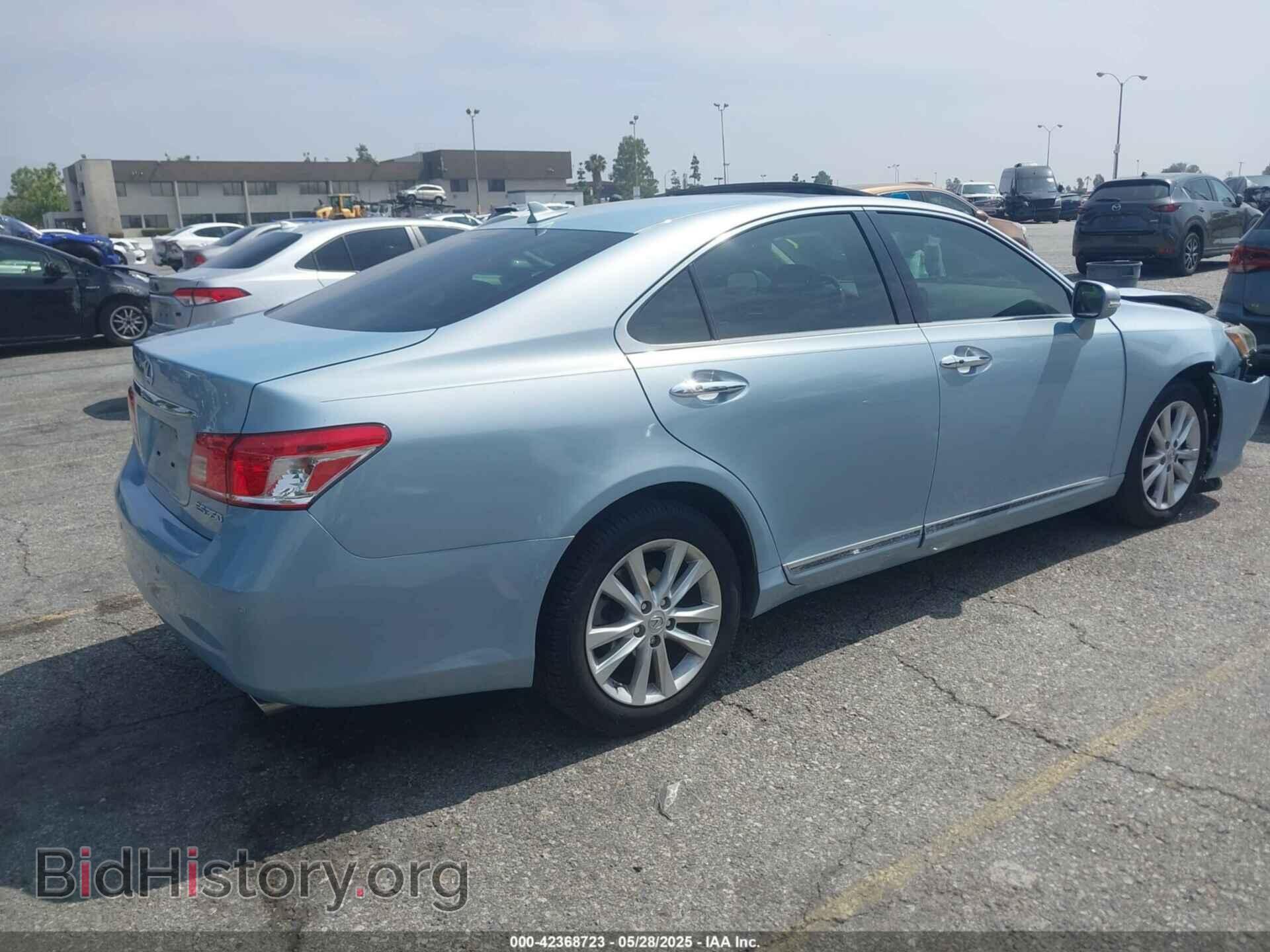 2012 LEXUS ES 350 - VIN: JTHBK1EG3C2473736 - Фото 4