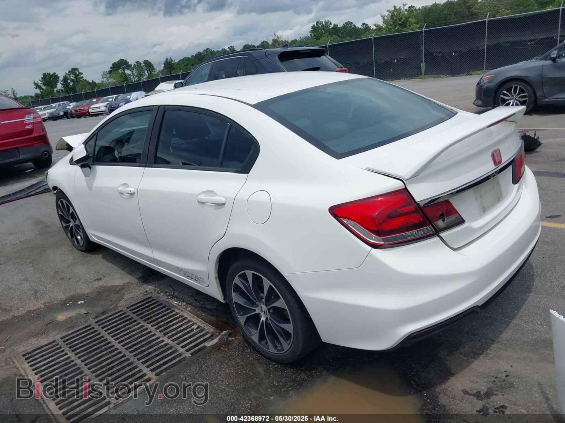 2013 HONDA CIVIC - VIN: 2HGFB6E55DH708596 - Фото 3