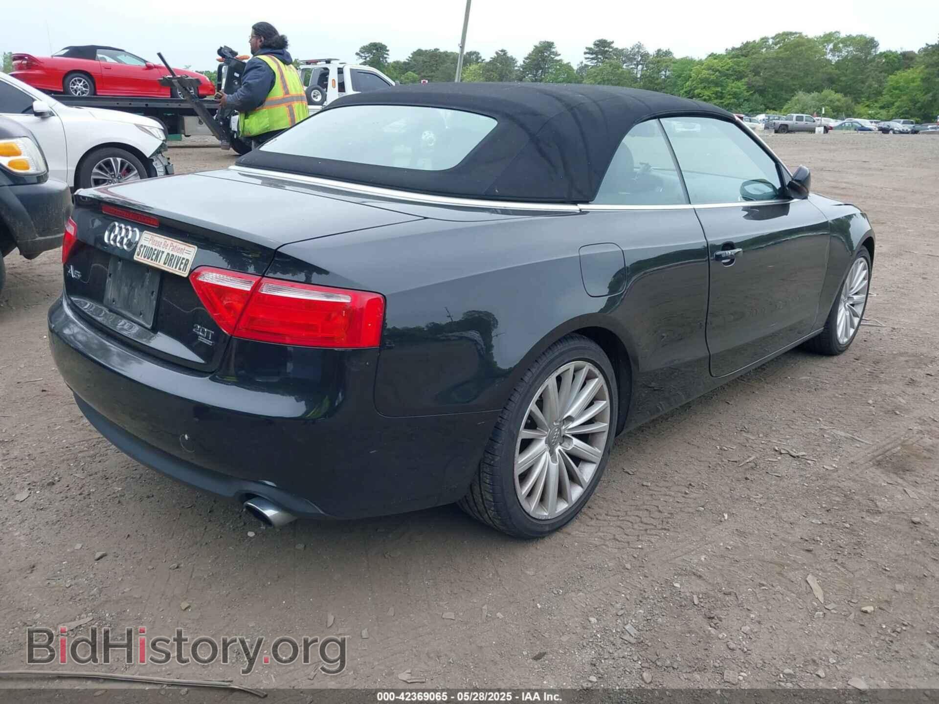 2012 AUDI A5 - VIN: WAUCFAFH2CN009091 - Фото 4