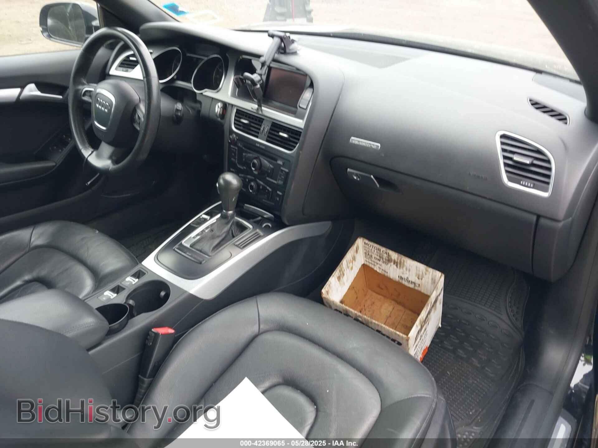 2012 AUDI A5 - VIN: WAUCFAFH2CN009091 - Фото 5