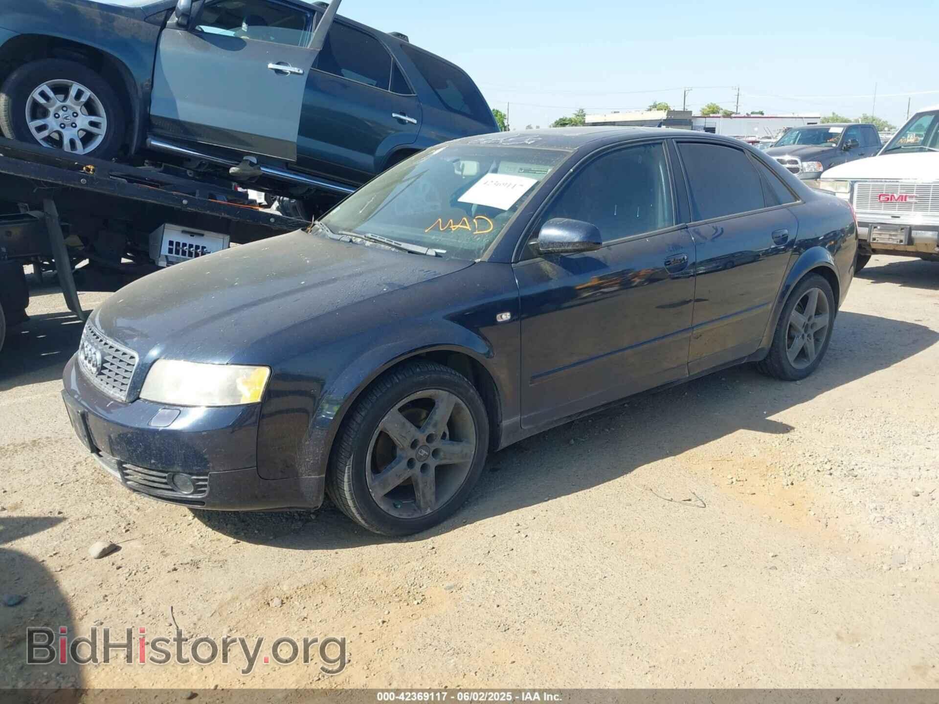 2005 AUDI A4 - VIN: WAULC68E55A105445 - Фото 2