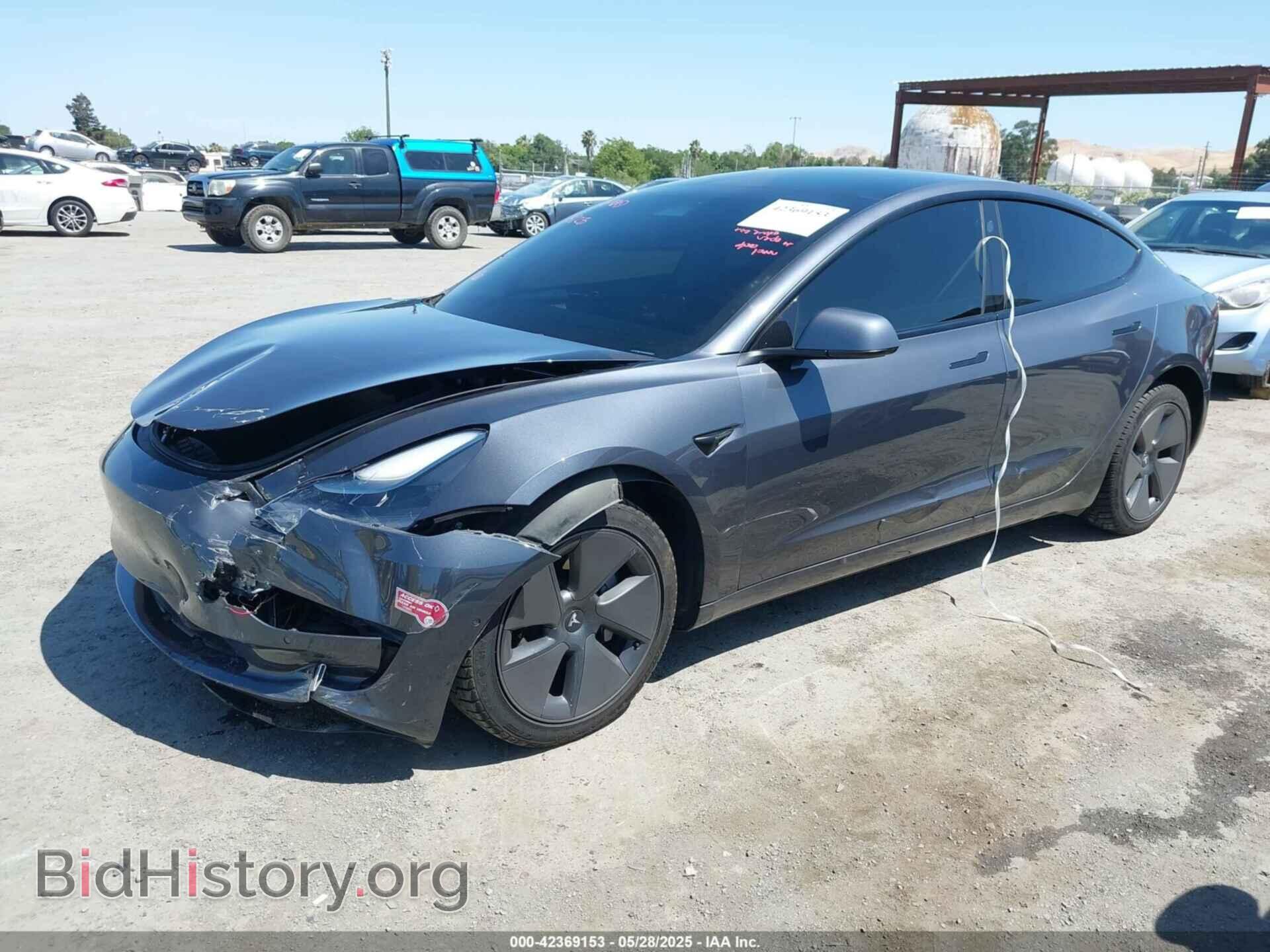 2022 TESLA MODEL 3 - VIN: 5YJ3E1EA2NF331709 - Photo 2