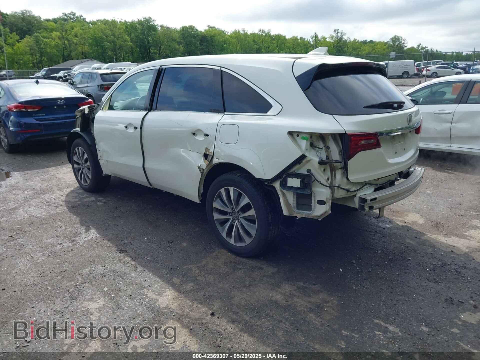2014 ACURA MDX - VIN: 5FRYD4H40EB045338 - Photo 3