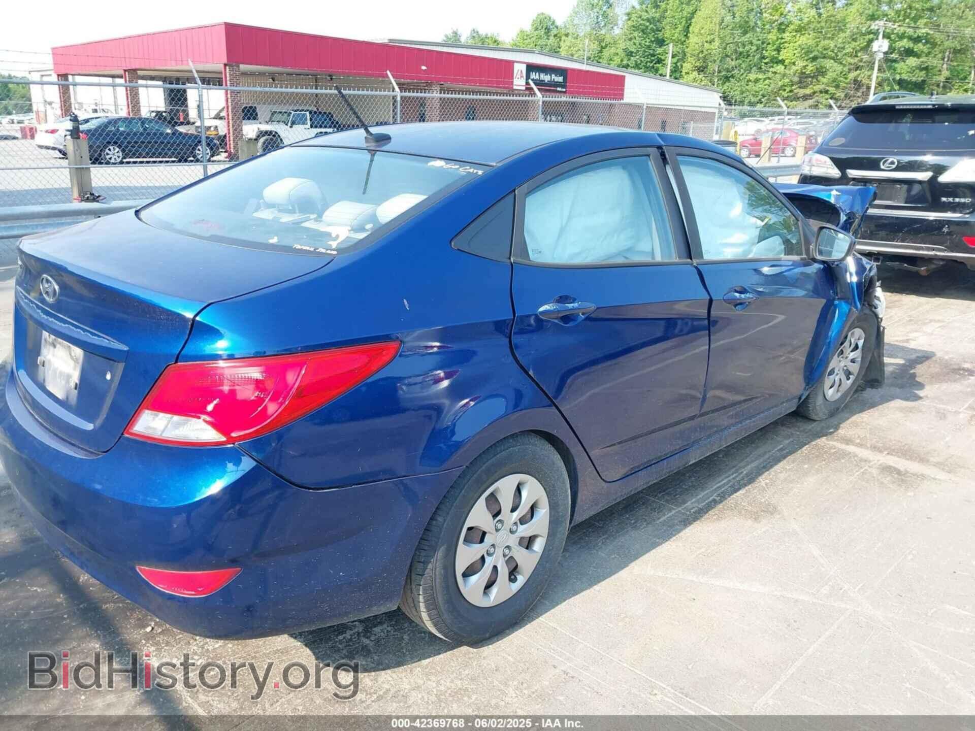 2016 HYUNDAI ACCENT - VIN: KMHCT4AE1GU104680 - Фото 4