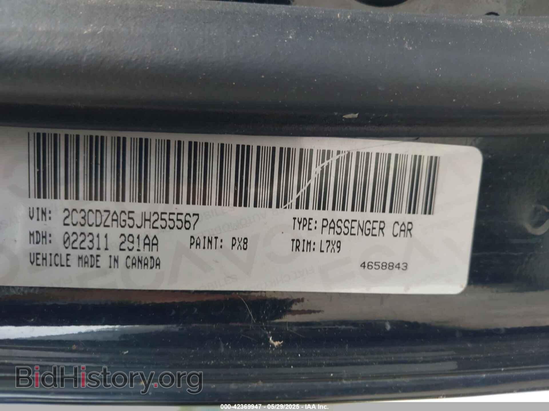 2018 DODGE CHALLENGER - VIN: 2C3CDZAG5JH255567 - Фото 9