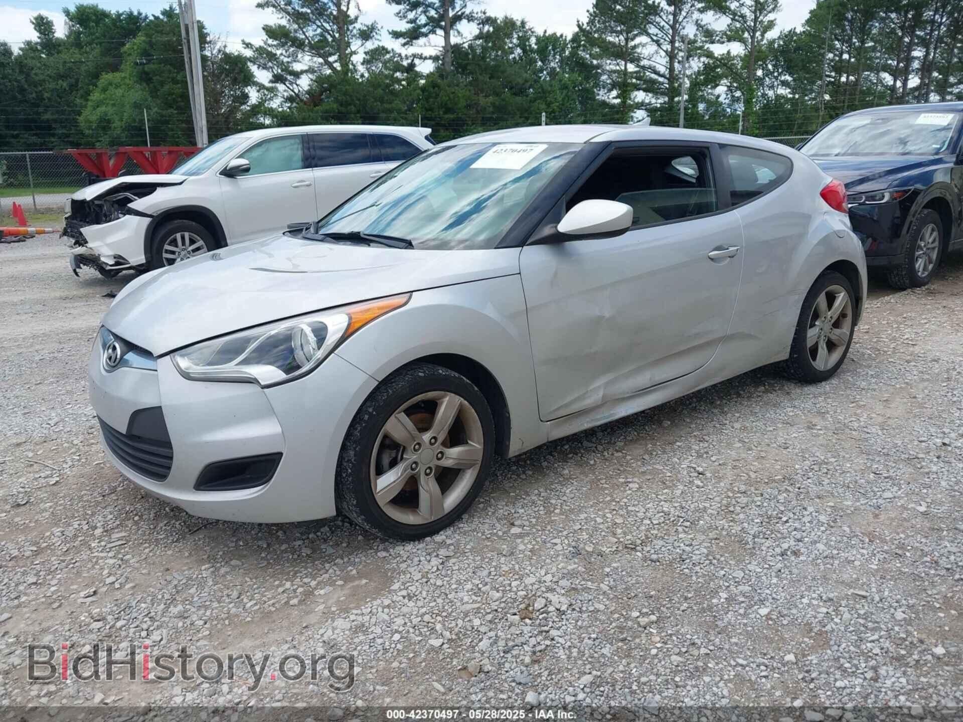 2013 HYUNDAI VELOSTER - VIN: KMHTC6AD2DU162201 - Фото 2