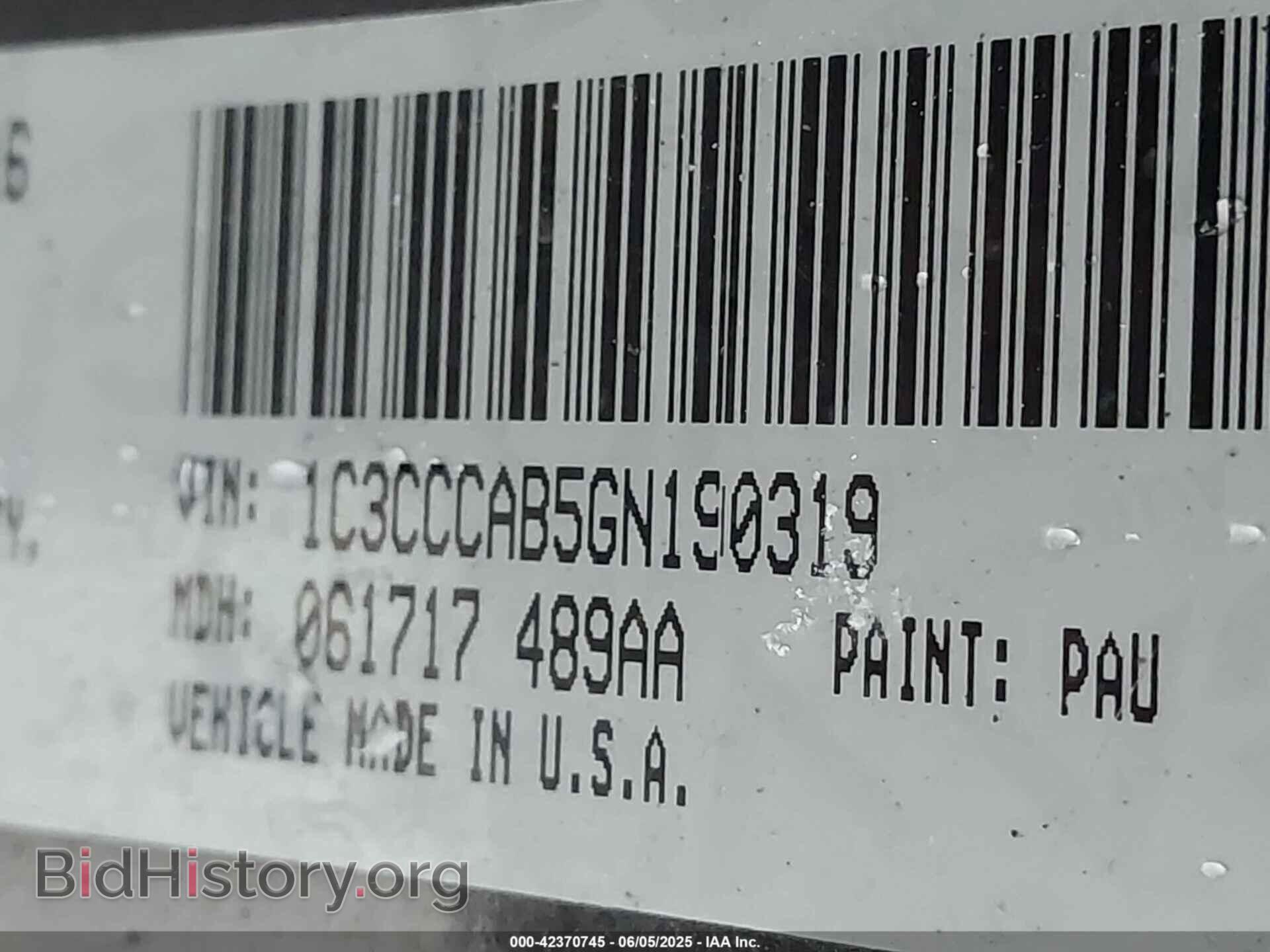 2016 CHRYSLER 200 - VIN: 1C3CCCAB5GN190319 - Фото 9