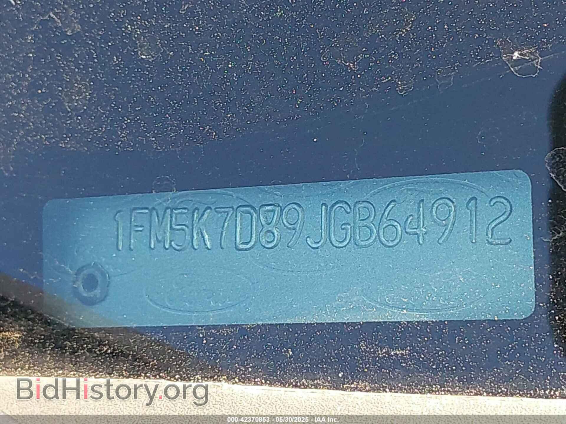 2018 FORD EXPLORER - VIN: 1FM5K7D89JGB64912 - Photo 18