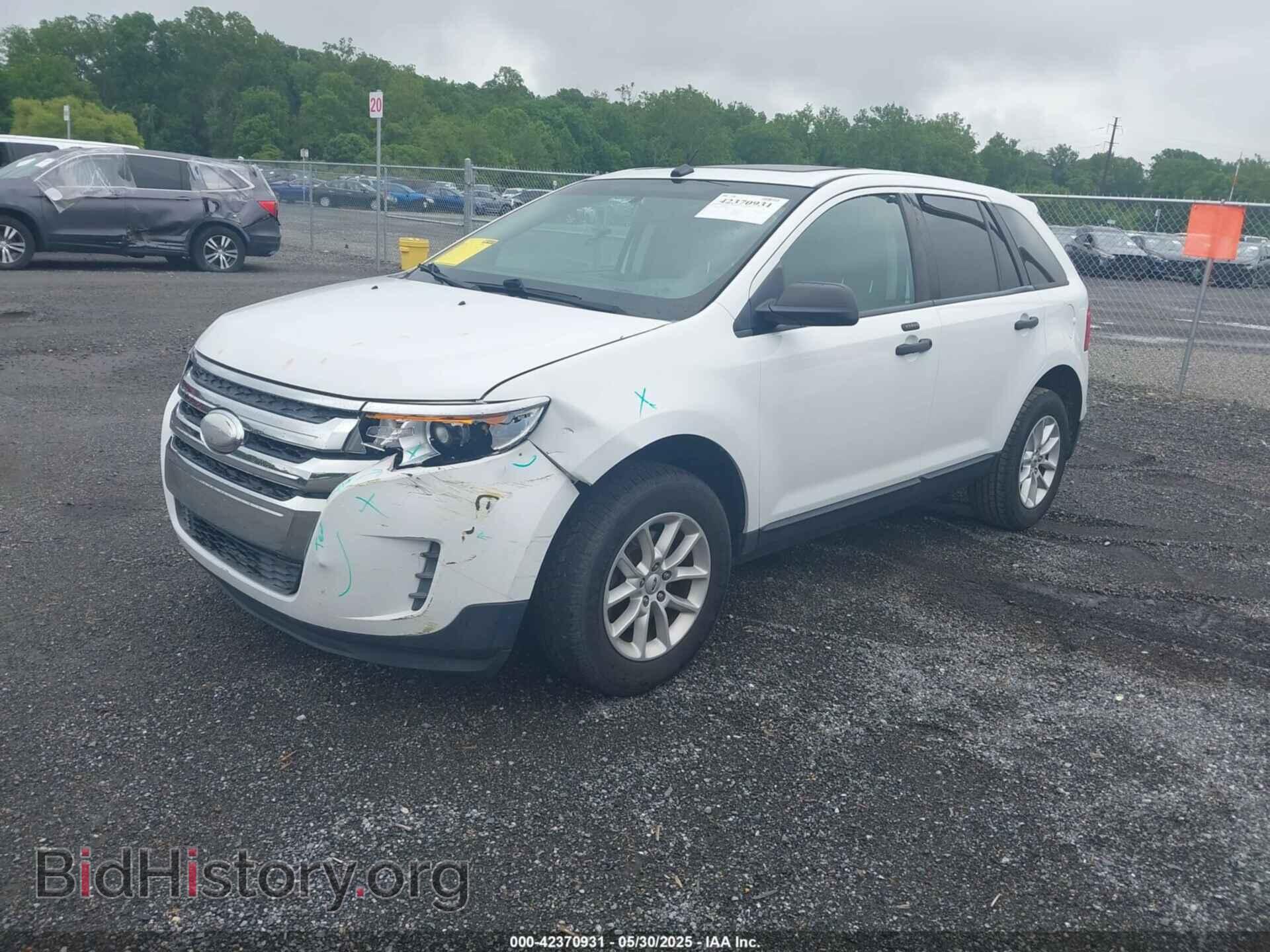 2014 FORD EDGE - VIN: 2FMDK3GC3EBA23495 - Фото 2