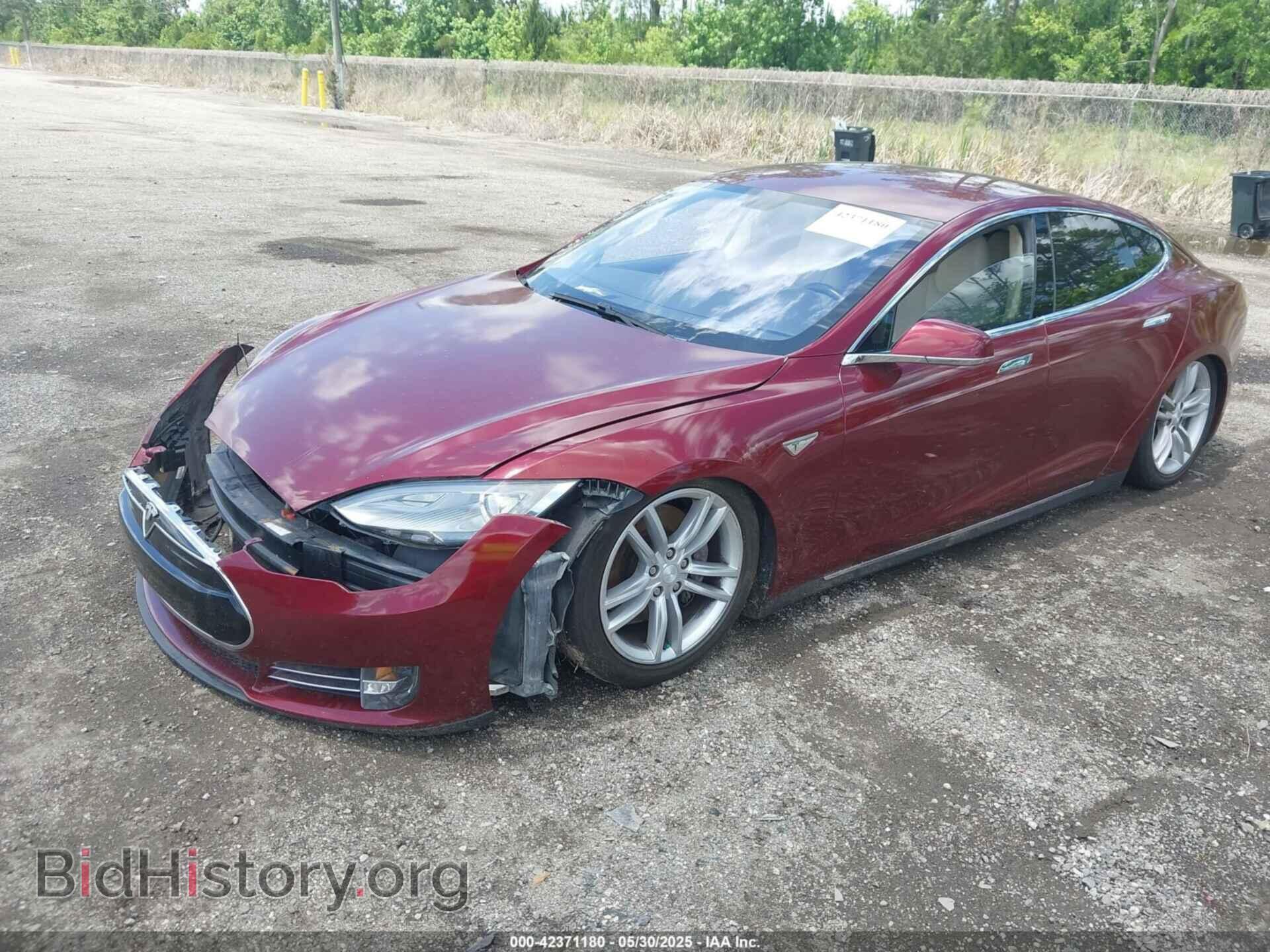 2012 TESLA MODEL S - VIN: 5YJSA1DN2CFS00904 - Фото 2