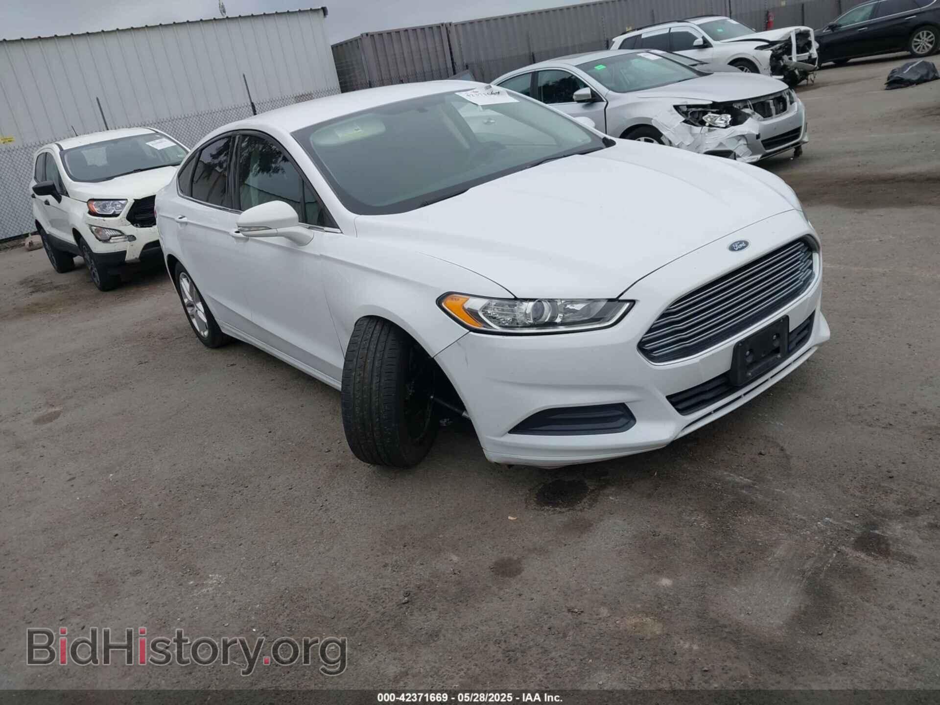 Photo 3FA6P0H7XGR123036 - FORD FUSION 2016