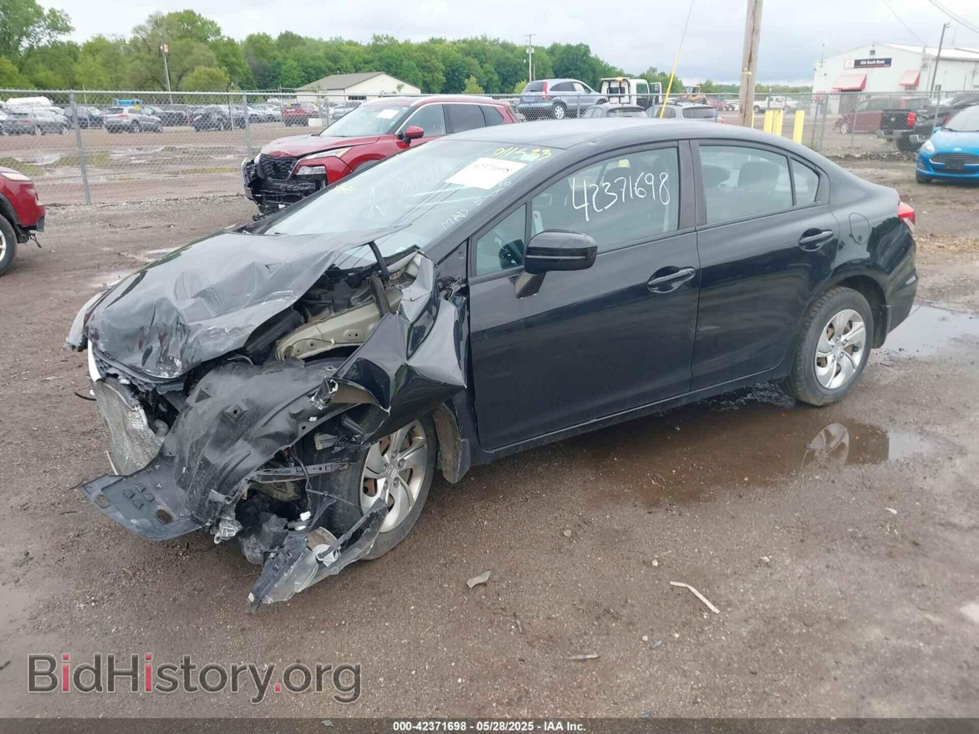 2014 HONDA CIVIC - VIN: 19XFB2F59EE011533 - Фото 2