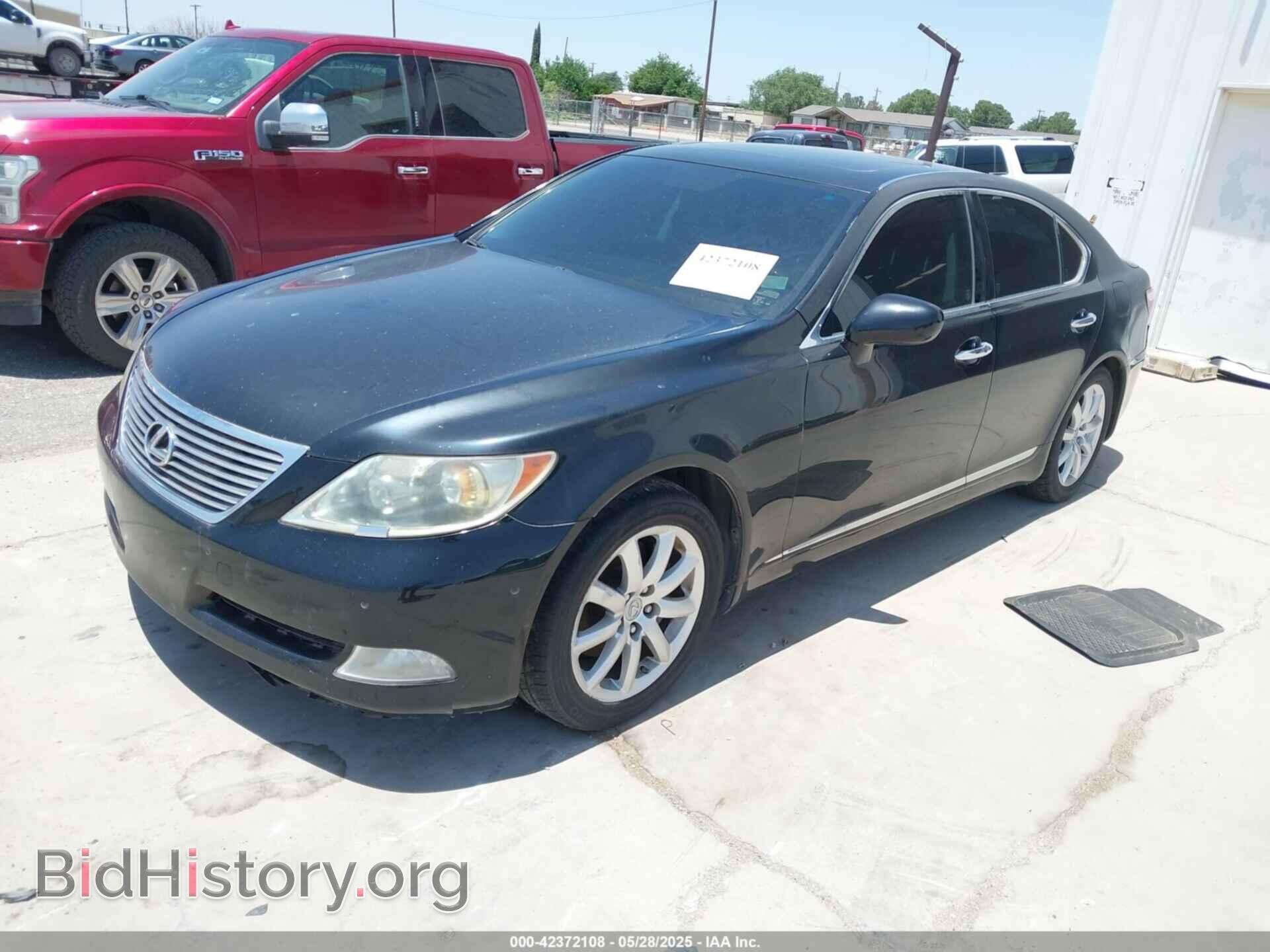2007 LEXUS LS - VIN: JTHBL46F375025263 - Фото 2