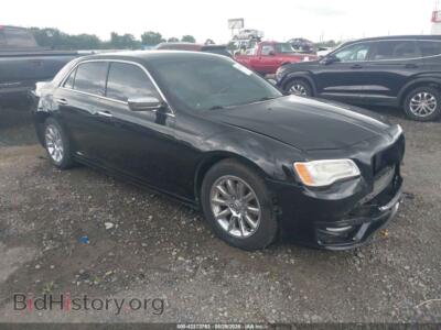 2014 Chrysler 300, черный — VIN 2C3CCAAG2EH214095, IAAI
