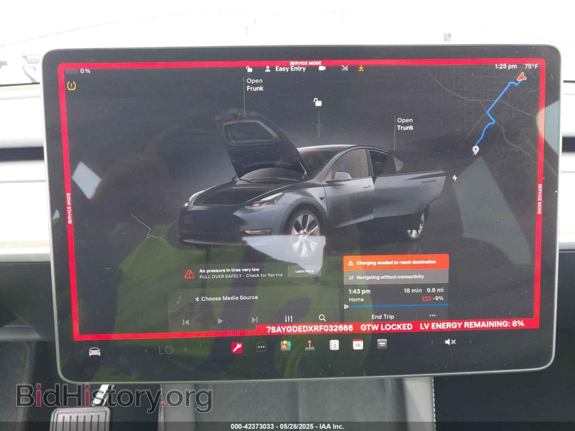 2024 TESLA MODEL Y - VIN: 7SAYGDEDXRF032666 - Фото 19