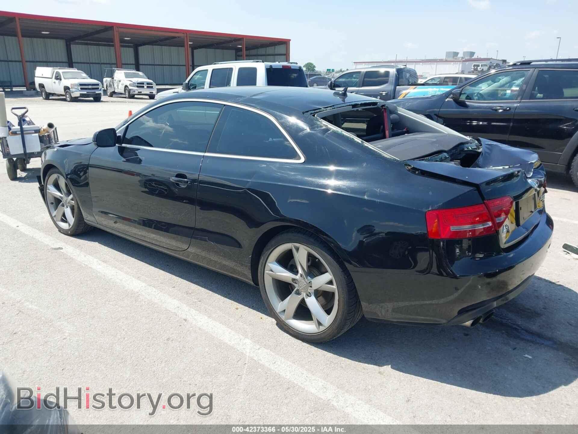 2012 AUDI A5 - VIN: WAULFAFR3CA023856 - Photo 3