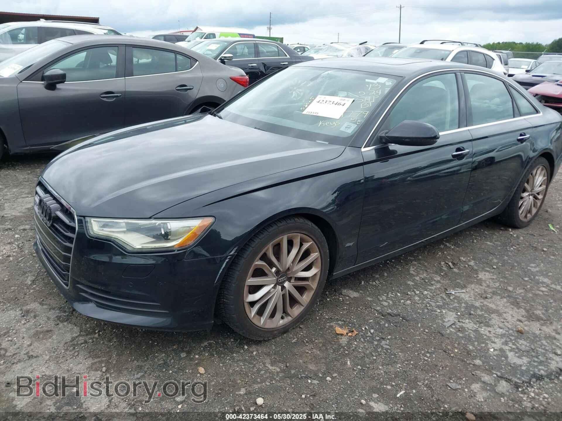 2013 AUDI A6 - VIN: WAUGFAFC4DN131779 - Фото 2