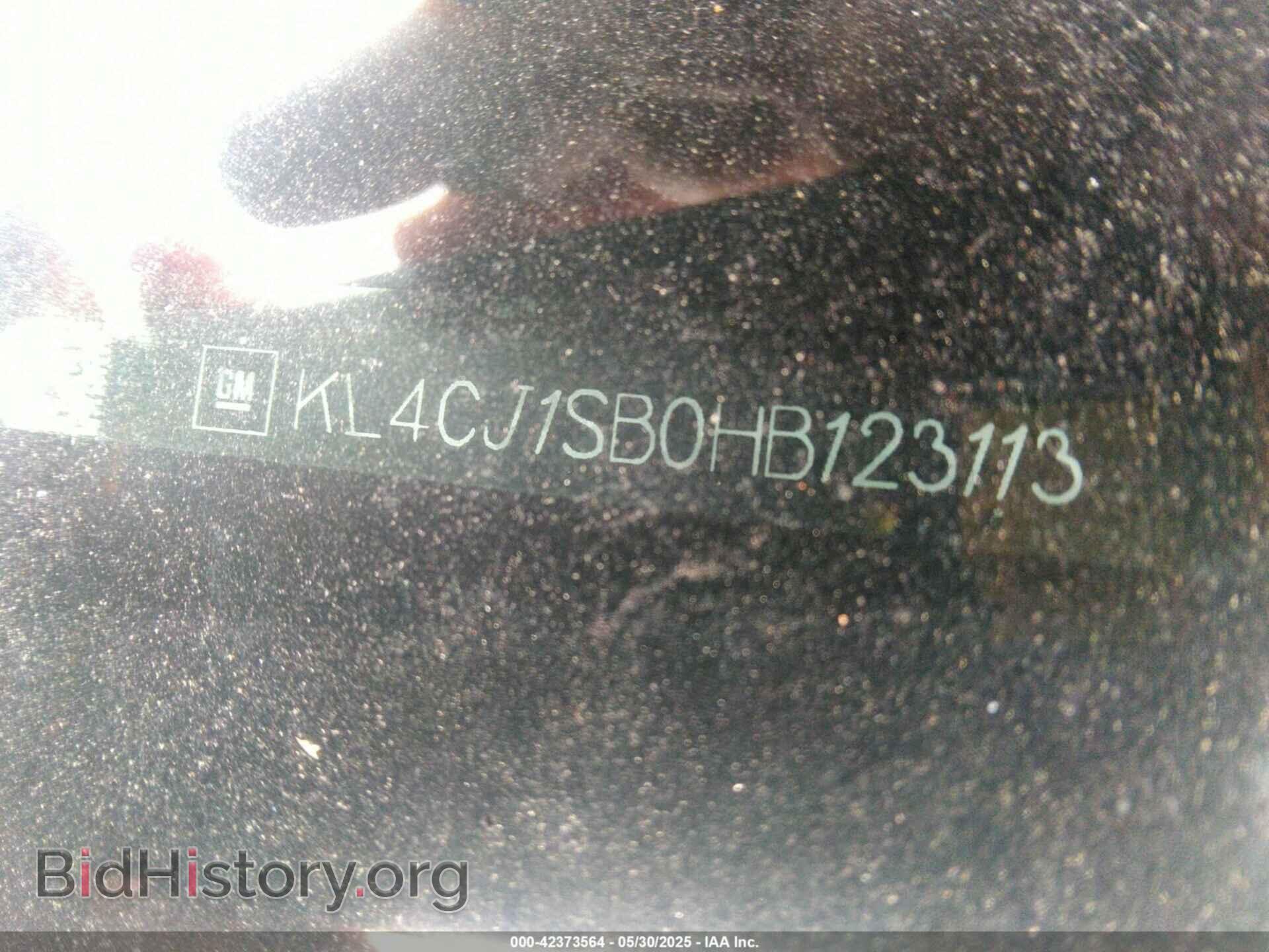 2017 BUICK ENCORE - VIN: KL4CJ1SB0HB123113 - Фото 9