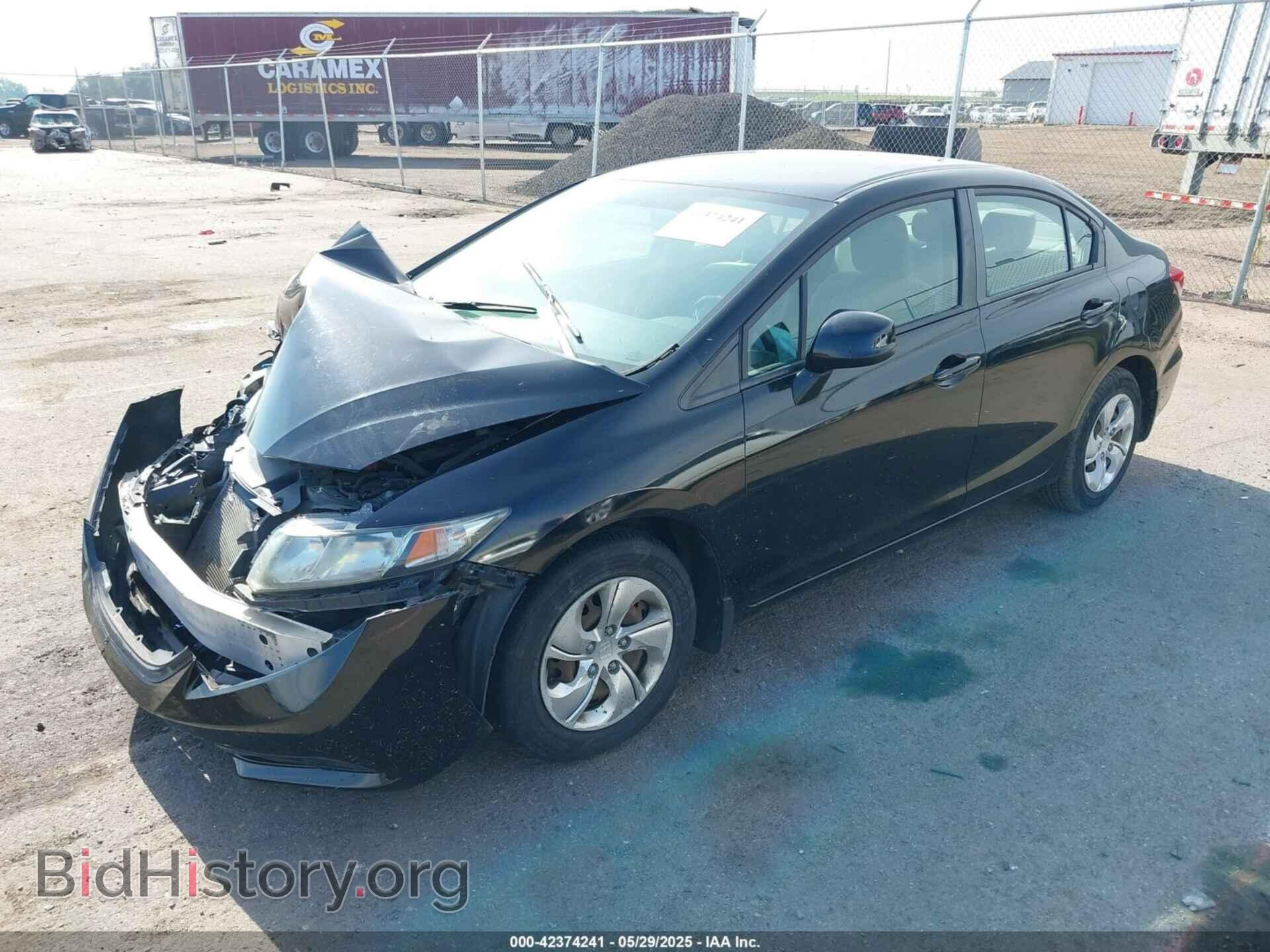 2013 HONDA CIVIC - VIN: 2HGFB2F53DH516309 - Фото 2