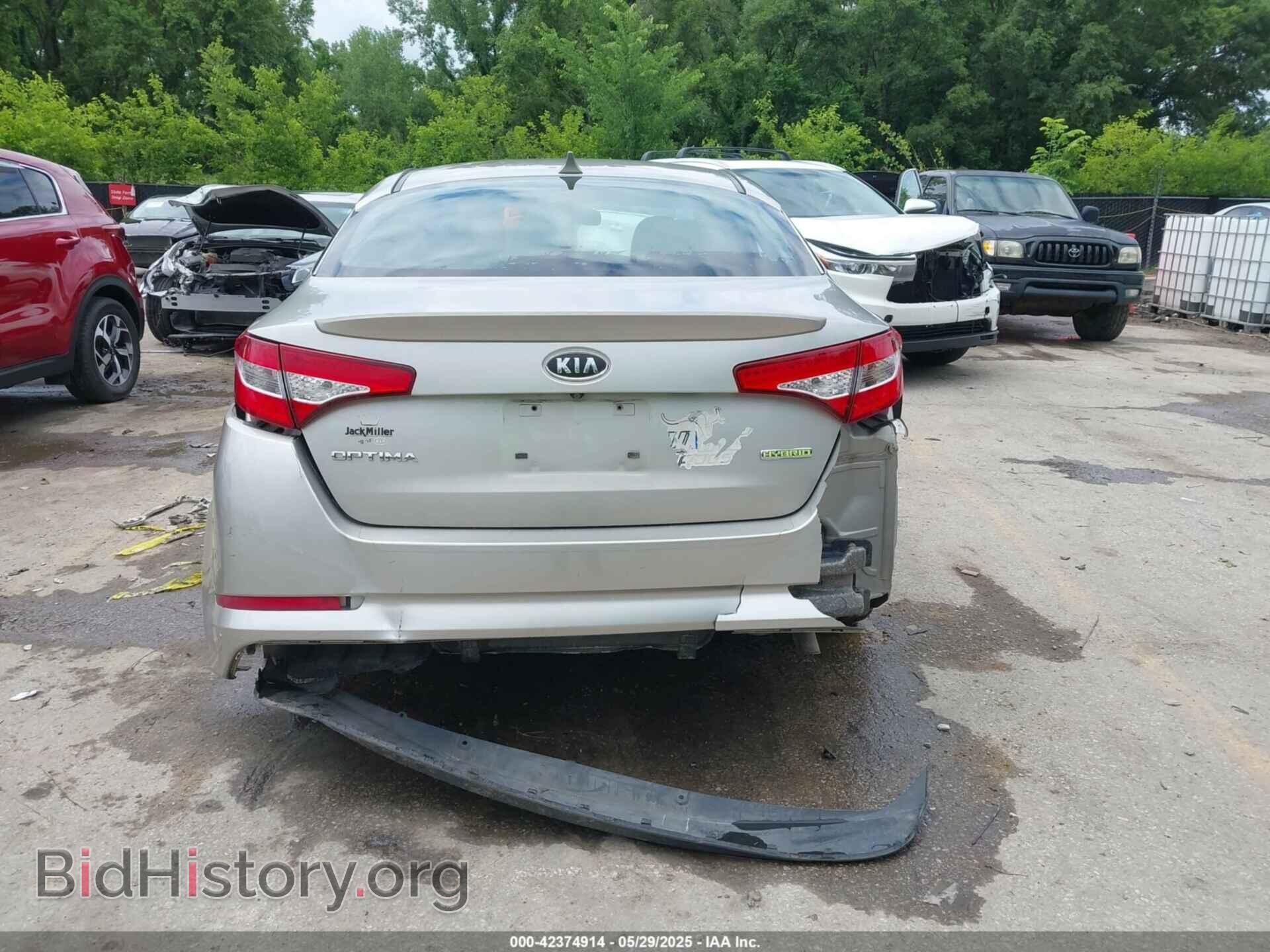 2012 KIA OPTIMA HYBRID - VIN: KNAGM4AD6C5019653 - Фото 15