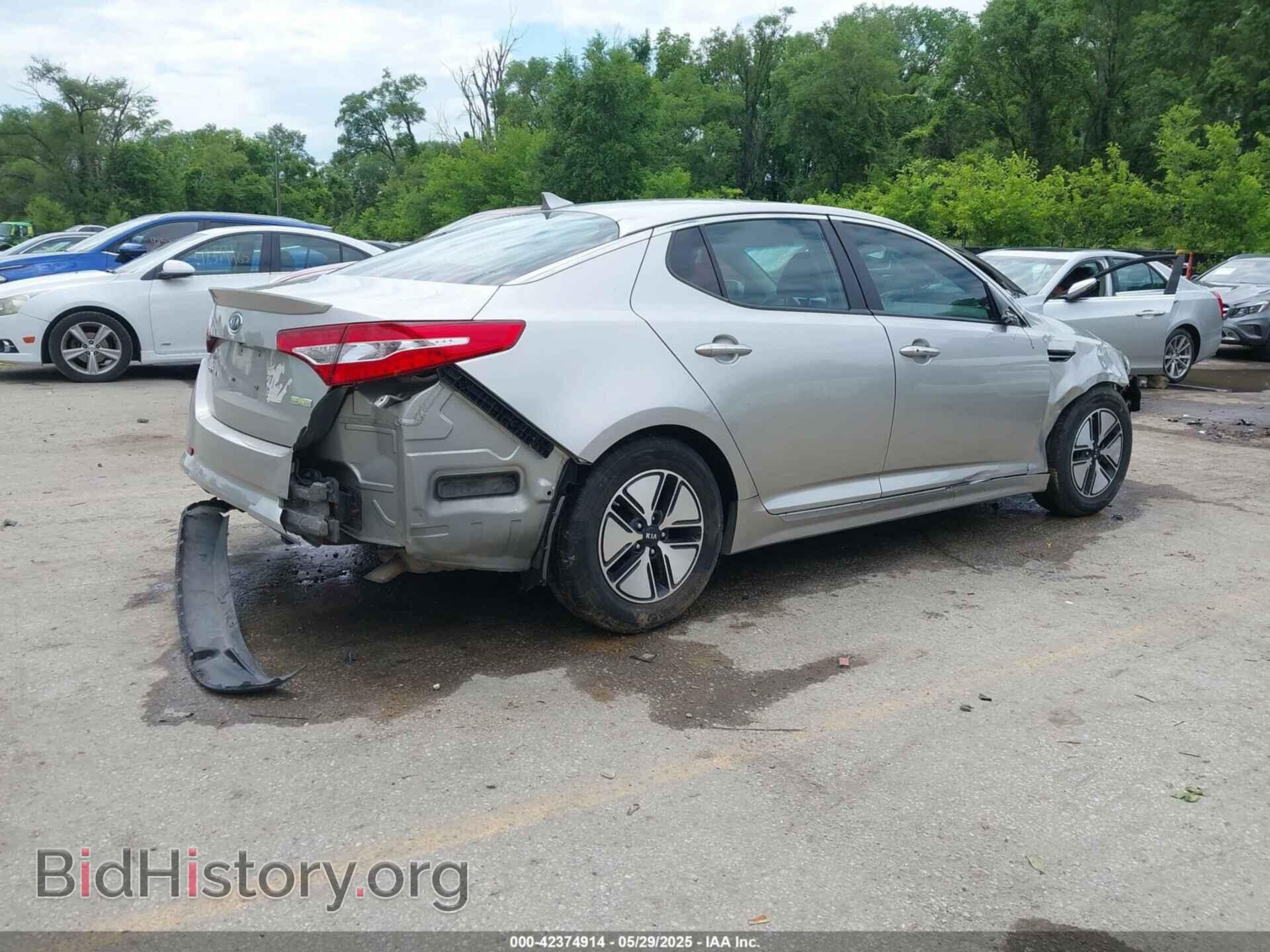 2012 KIA OPTIMA HYBRID - VIN: KNAGM4AD6C5019653 - Фото 4
