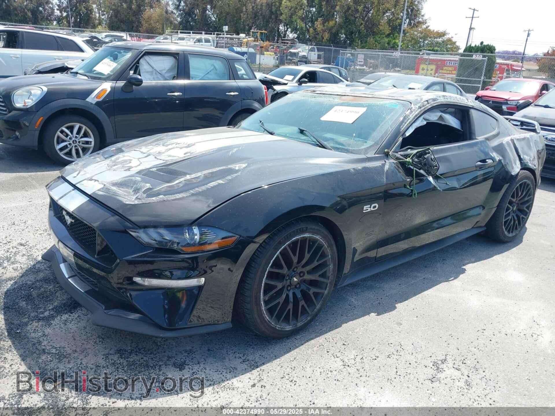 2019 FORD MUSTANG - VIN: 1FA6P8CF5K5123387 - Фото 2