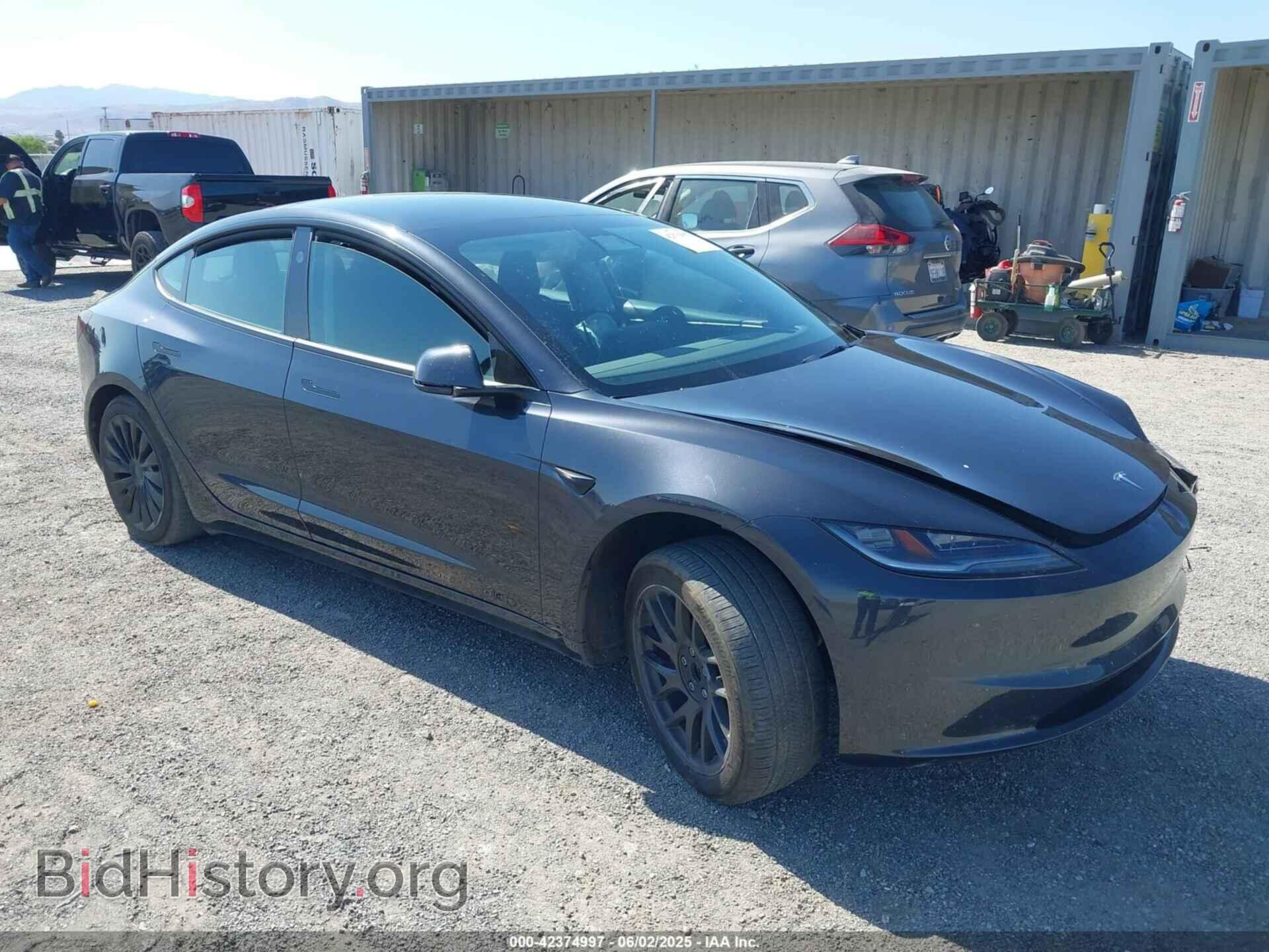 Фотография 5YJ3E1EA0RF721469 - TESLA MODEL 3 2024