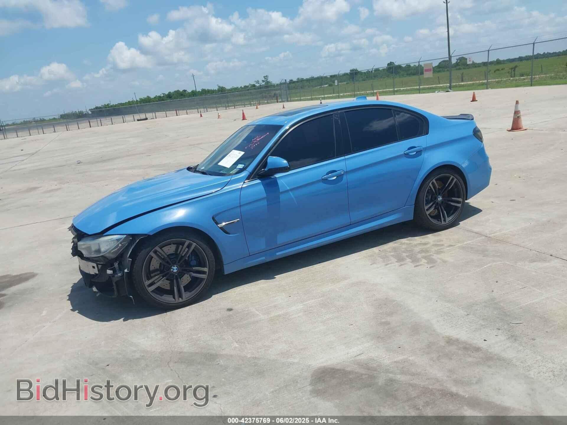 2015 BMW M3 - VIN: WBS3C9C58FP805012 - Фото 2