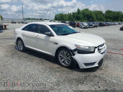2013 Ford TAURUS Limited, белый — VIN 1FAHP2F85DG102159, IAAI