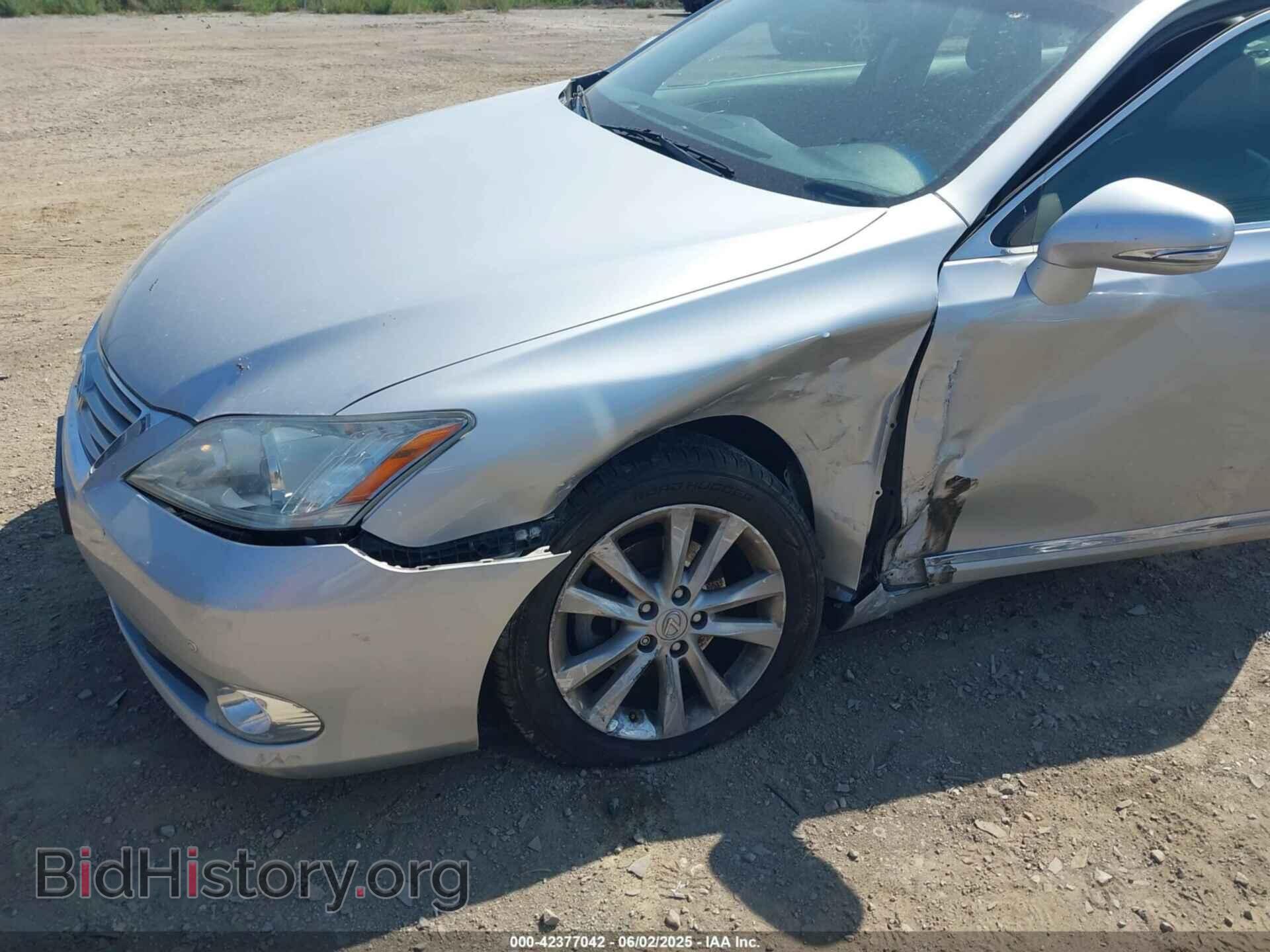 2012 LEXUS ES 350 - VIN: JTHBK1EG2C2477843 - Фото 6