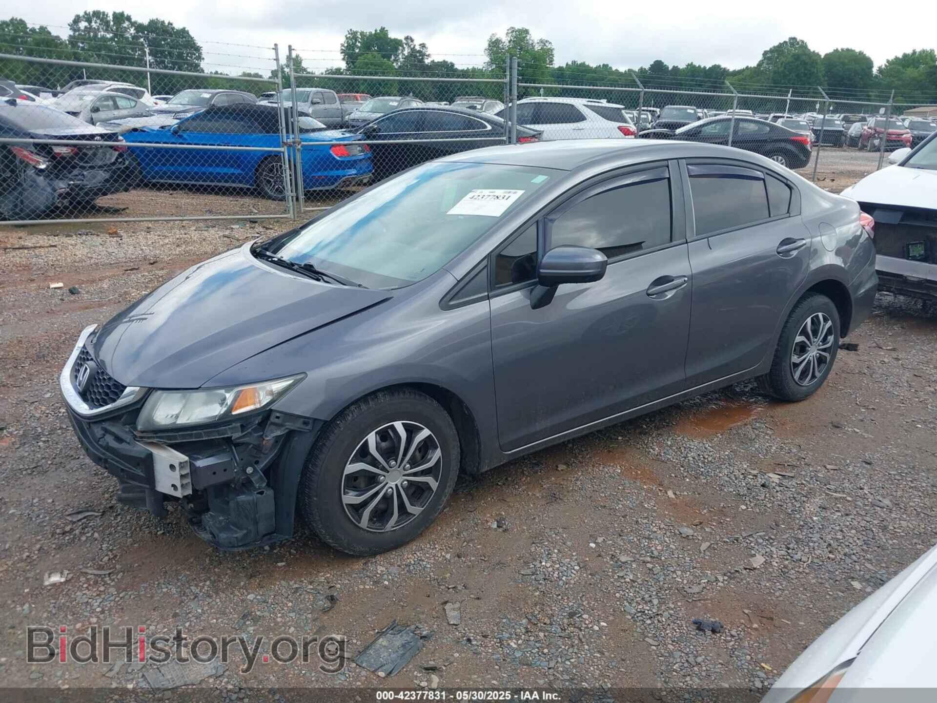 2014 HONDA CIVIC - VIN: 2HGFB2F58EH508630 - Фото 2