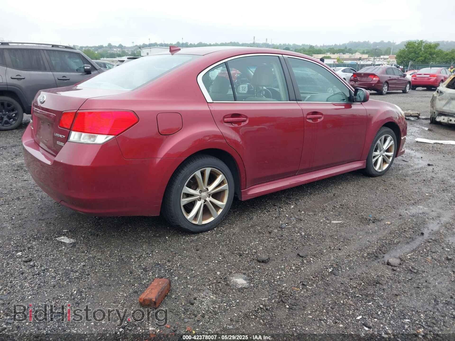 2014 SUBARU LEGACY - VIN: 4S3BMBC64E3009816 - Фото 4