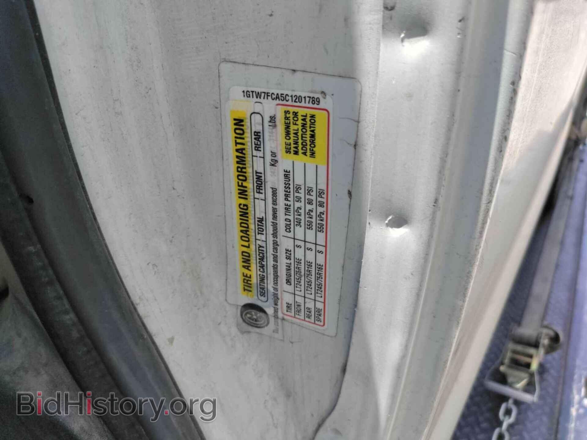 2012 GMC SAVANA - VIN: 1GTW7FCA5C1201789 - Фото 6